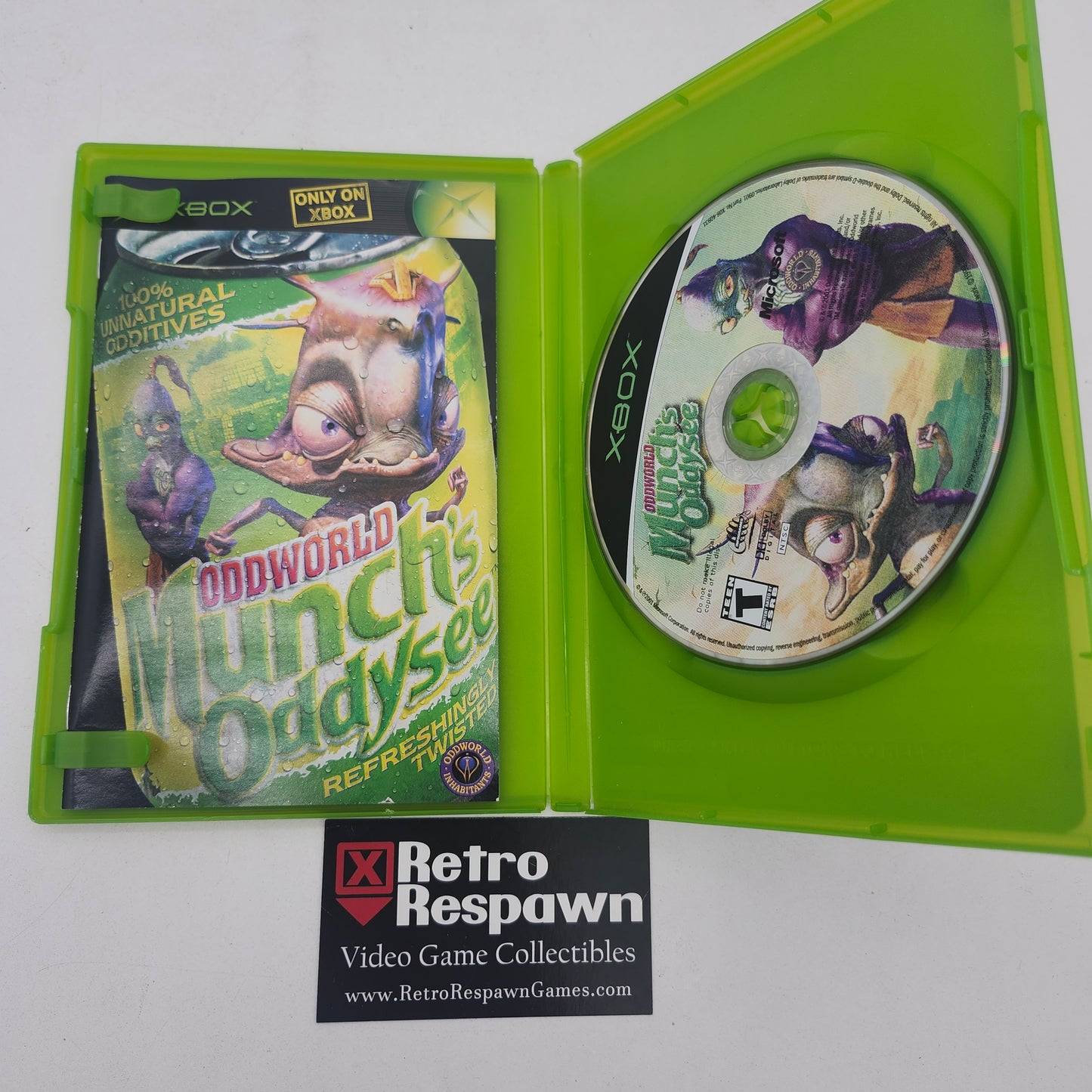 Oddworld Munch's Oddysee - Xbox (Complete)