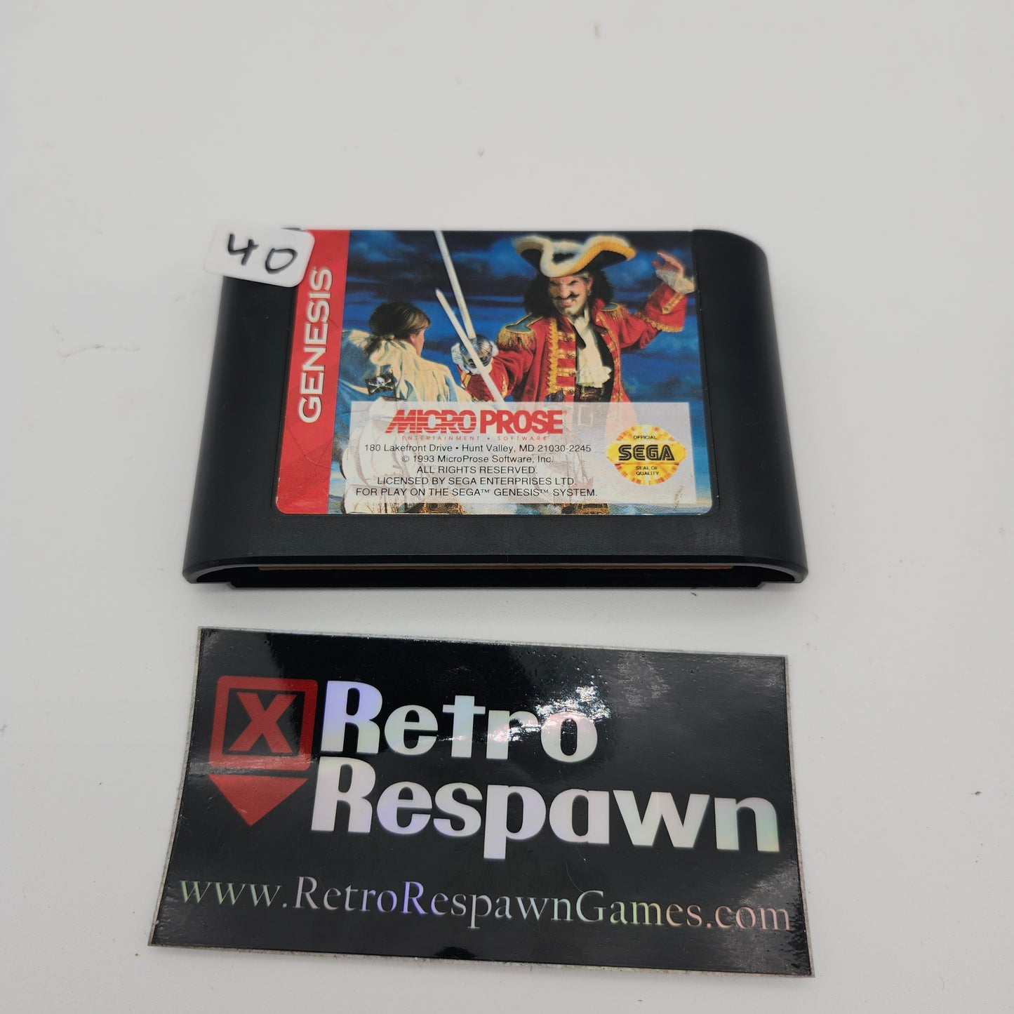 Pirates Gold - Sega Genesis (Game Only)