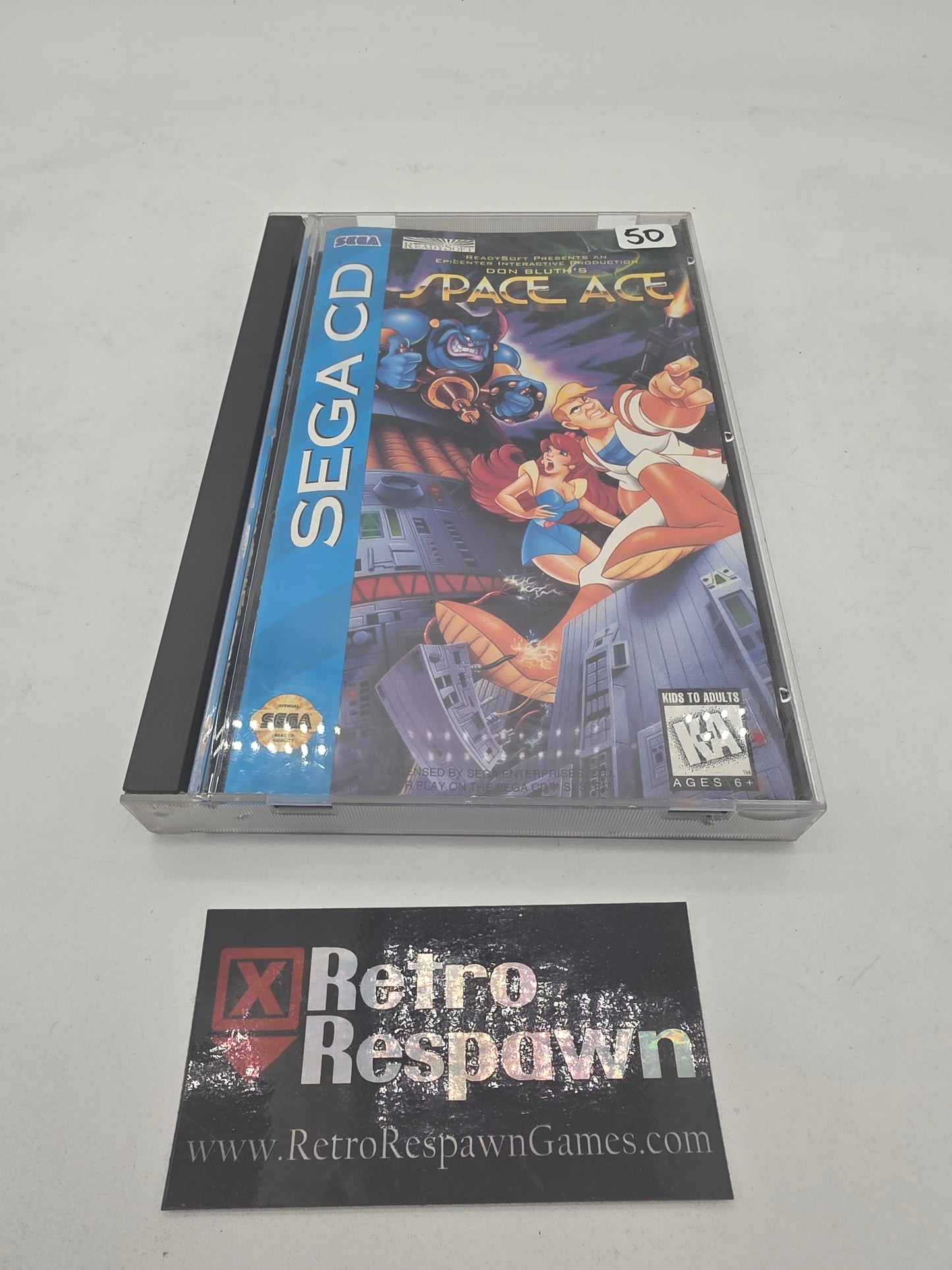 Space Ace - Sega CD (Complete)