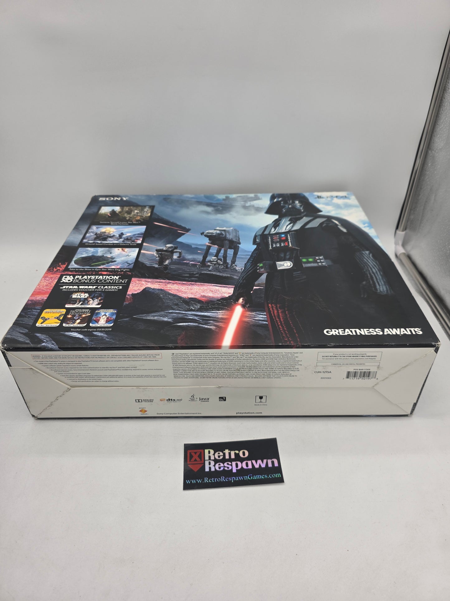 Playstation 4 500GB Star Wars Battlefront Bundle - Playstation 4 (Complete)