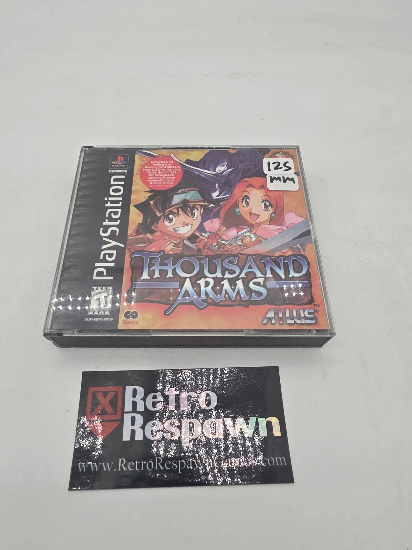 Thousand Arms - Playstation (Missing Manual)