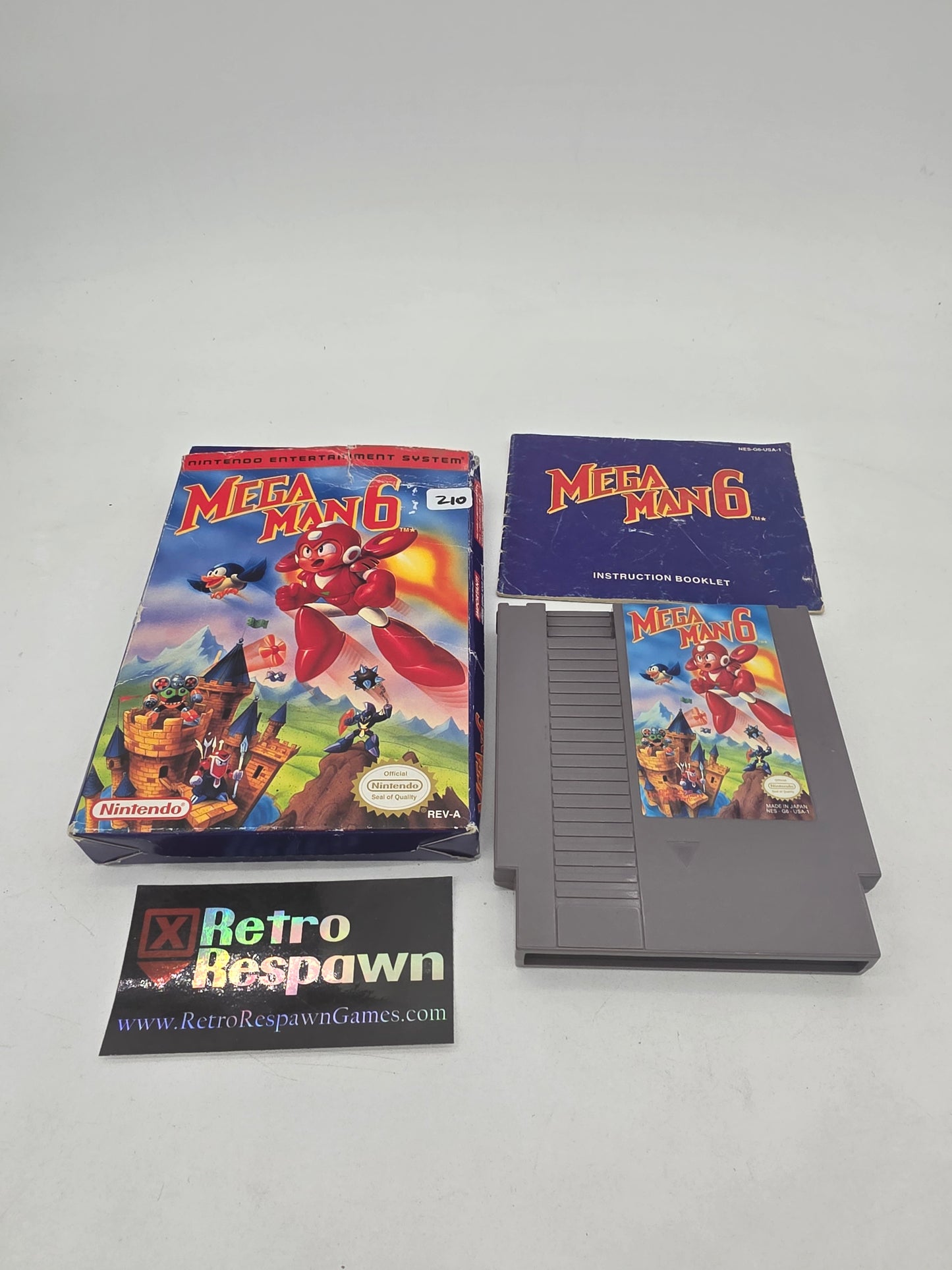Mega Man 6 - NES (Complete)