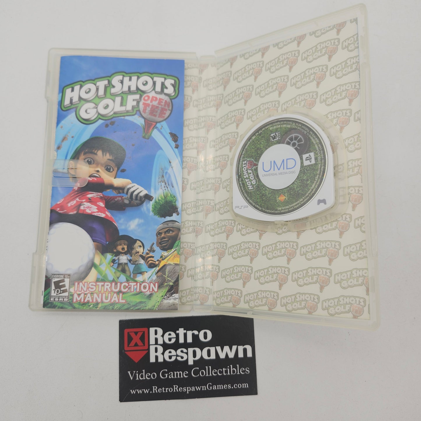 Hot Shots Golf Open Tee - PSP (Complete)