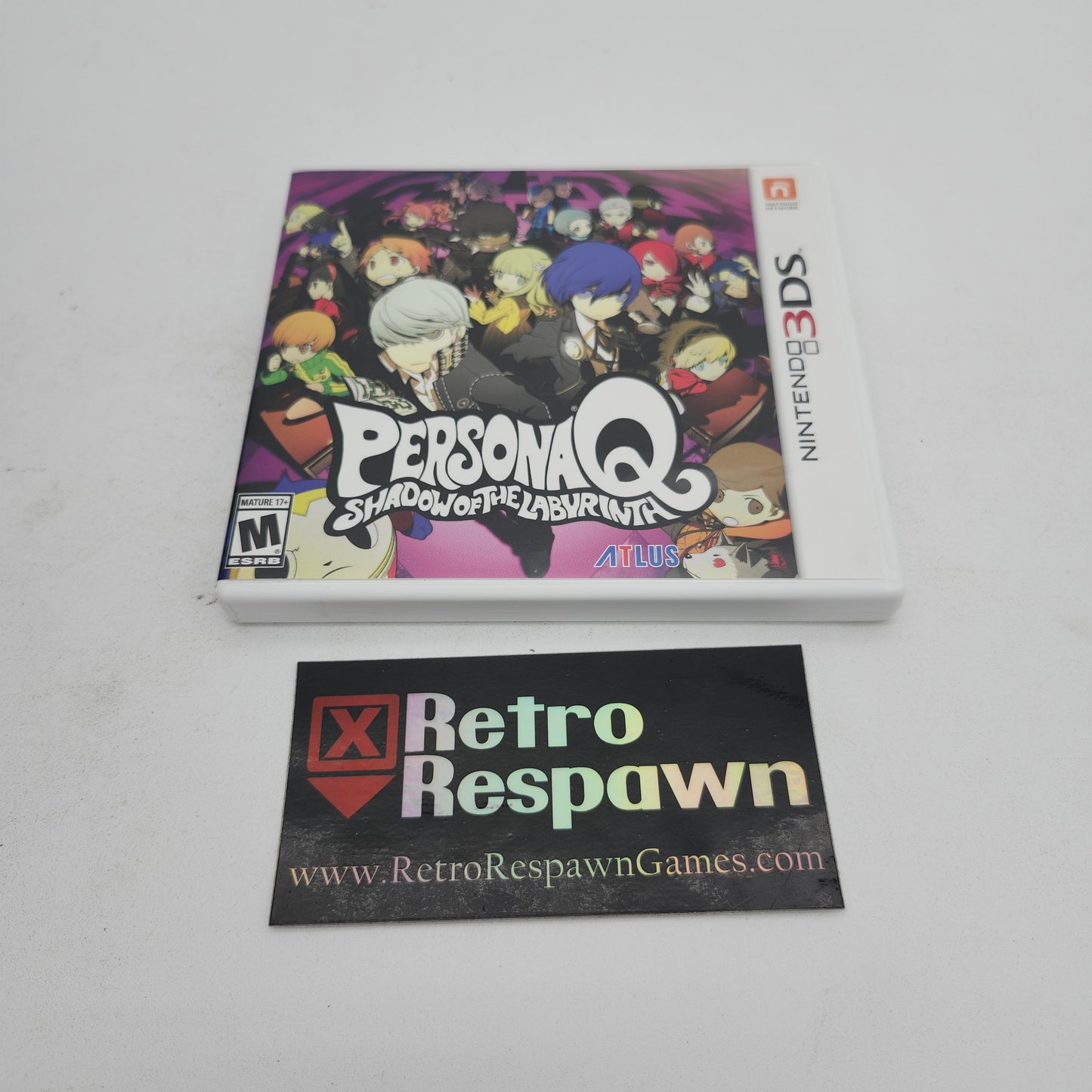 Persona Q: Shadow of the Labyrinth - Nintendo 3DS (Complete)