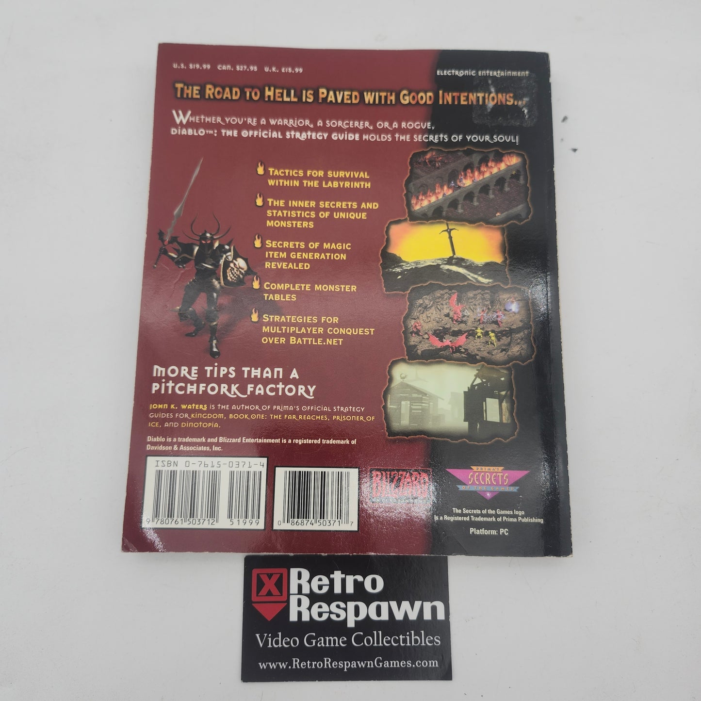 Diablo The Official Strategy Guide - Prima (Used)