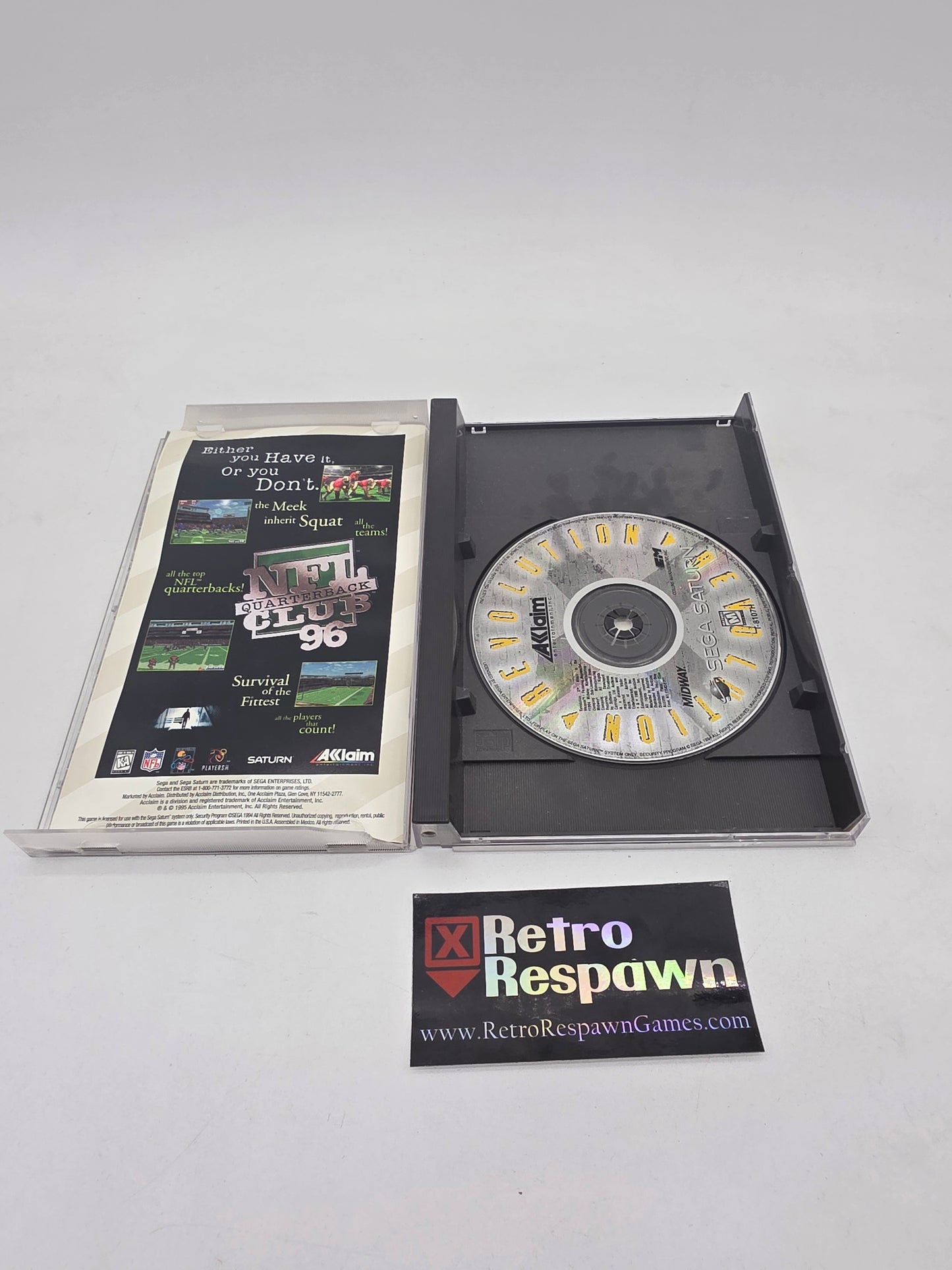 Revolution X - Sega Saturn (Complete)