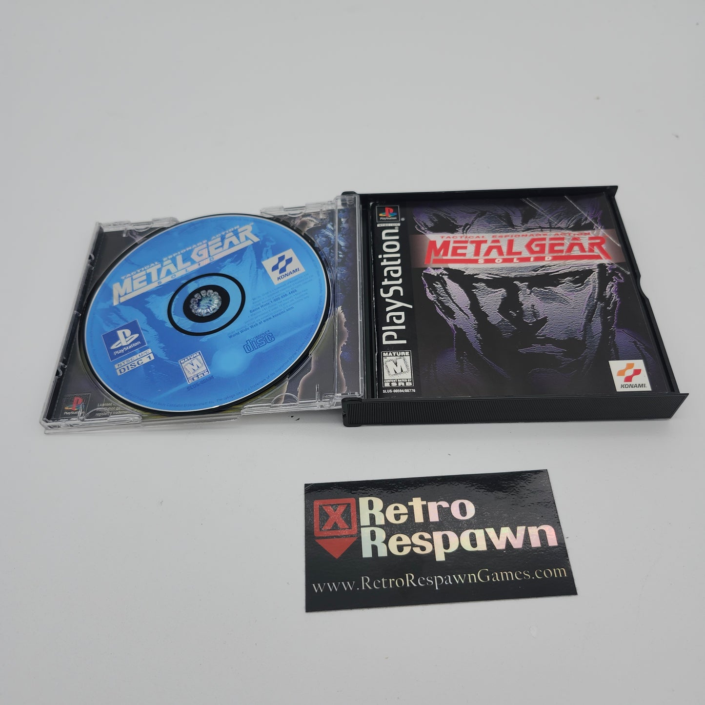 Metal Gear Solid - Playstation (Complete)