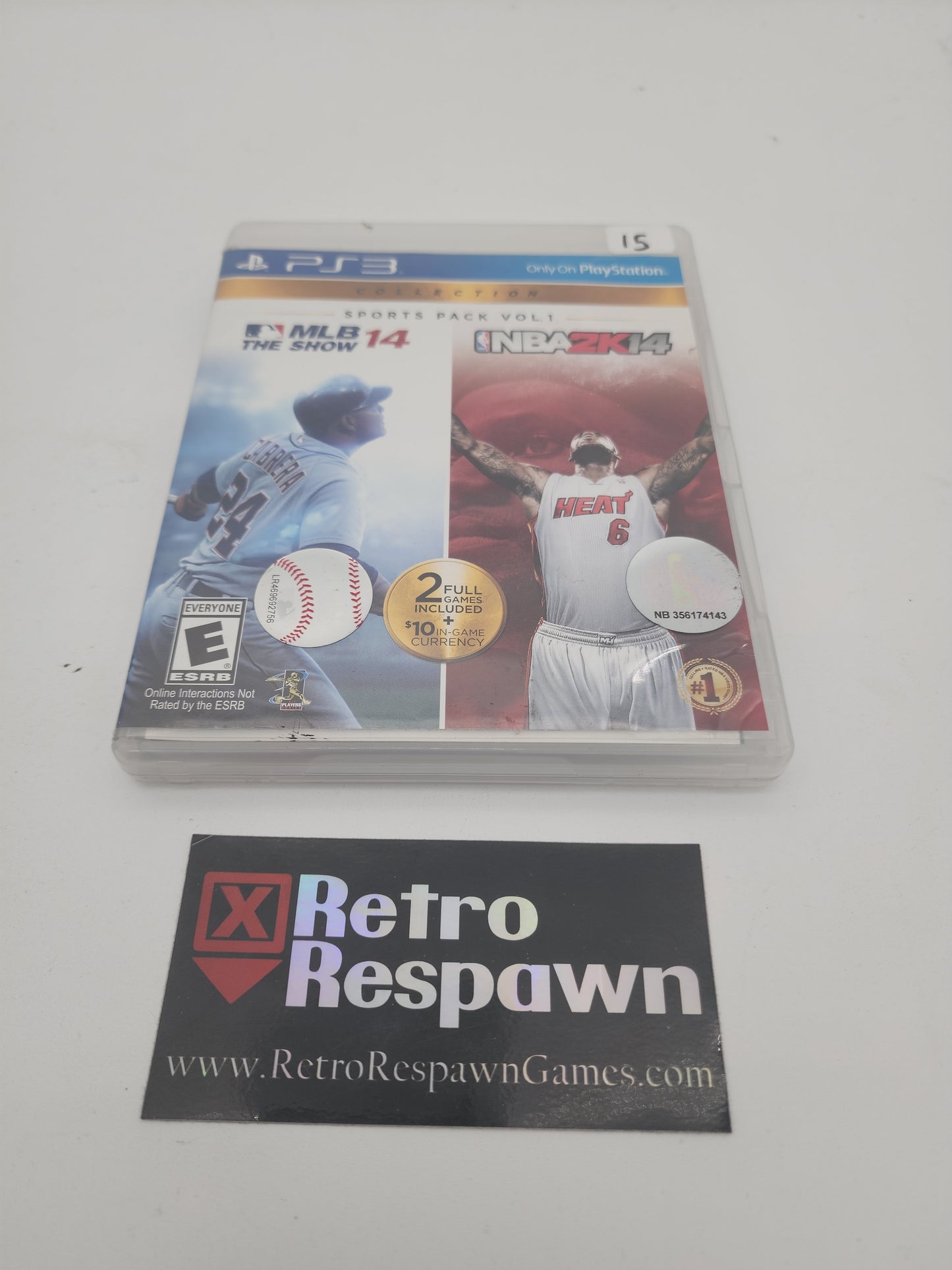 PlayStation Sports Pack Vol. 1: MLB 14 The Show & NBA 2K14 - Playstation 3 (Complete)