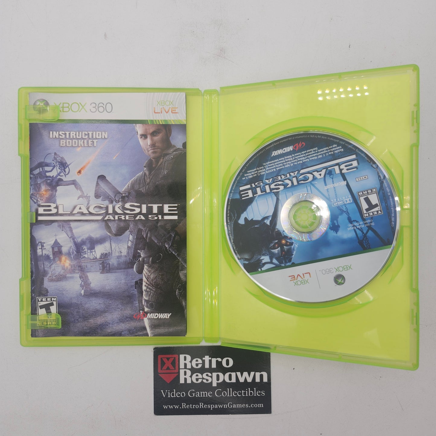 Blacksite Area 51 - Xbox 360 (Complete)