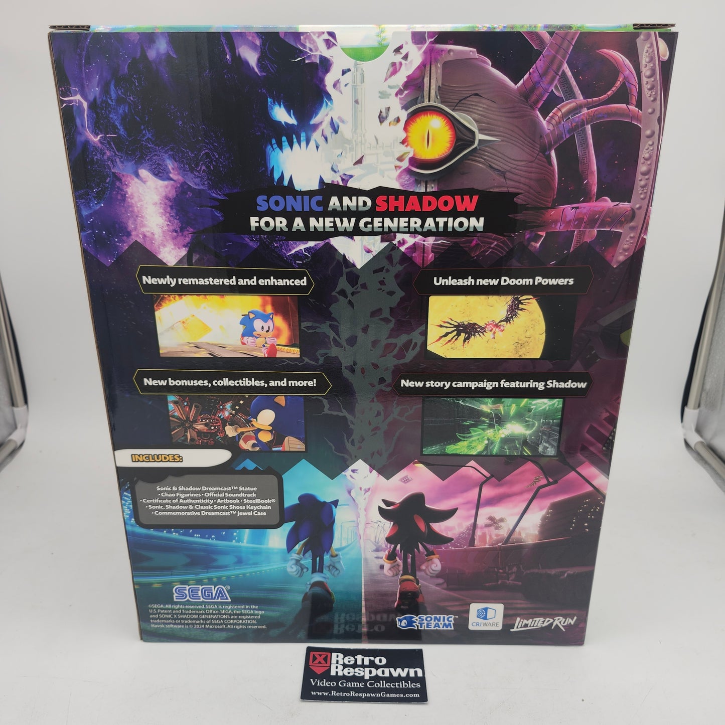 Sonic X Shadow Gemerations Collector's Edition - Playstation 5 (Sealed)