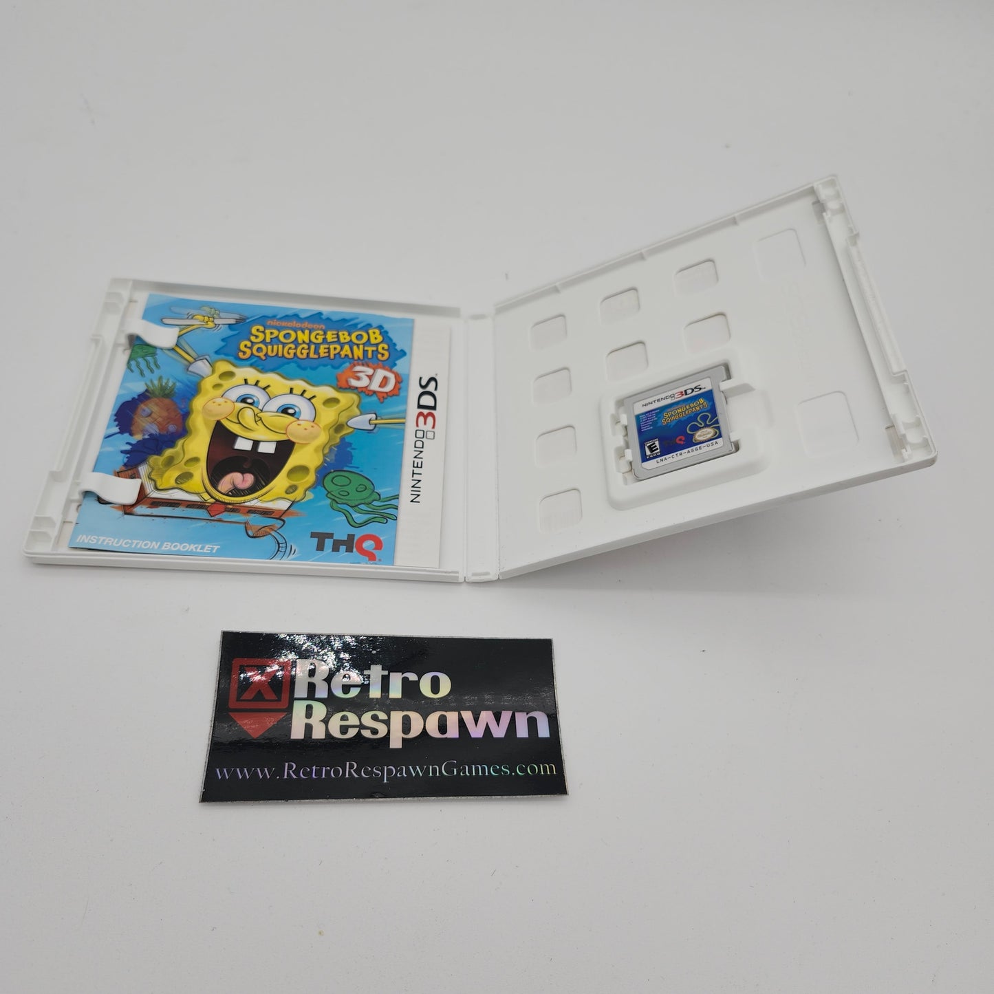 SpongeBob SquigglePants 3D - Nintendo 3DS (Complete)