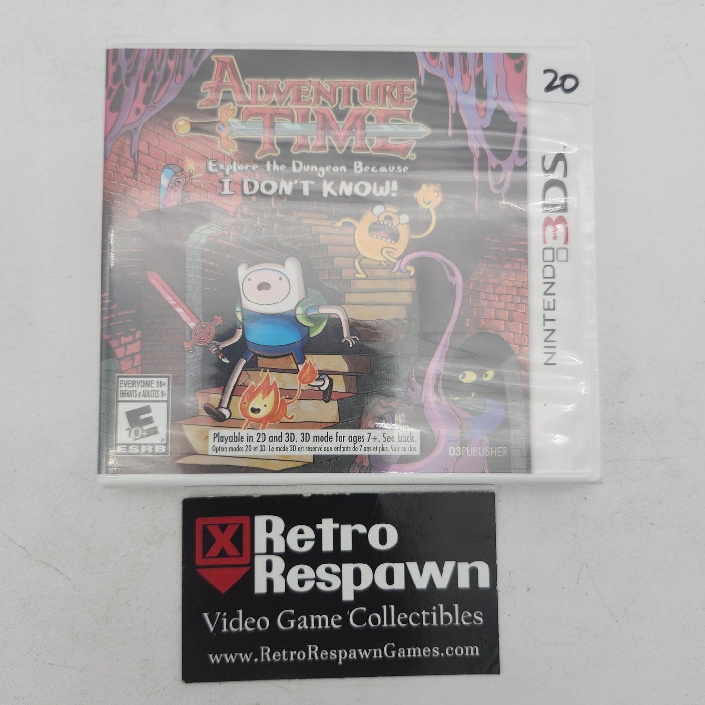 Adventure Time: Explore the Dungeon Because I Don't Know - Nintendo 3DS (Sealed)