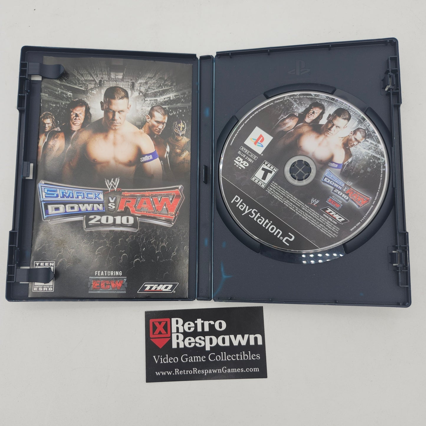 WWE Smackdown vs. Raw 2010 - Playstation 2 (Complete)