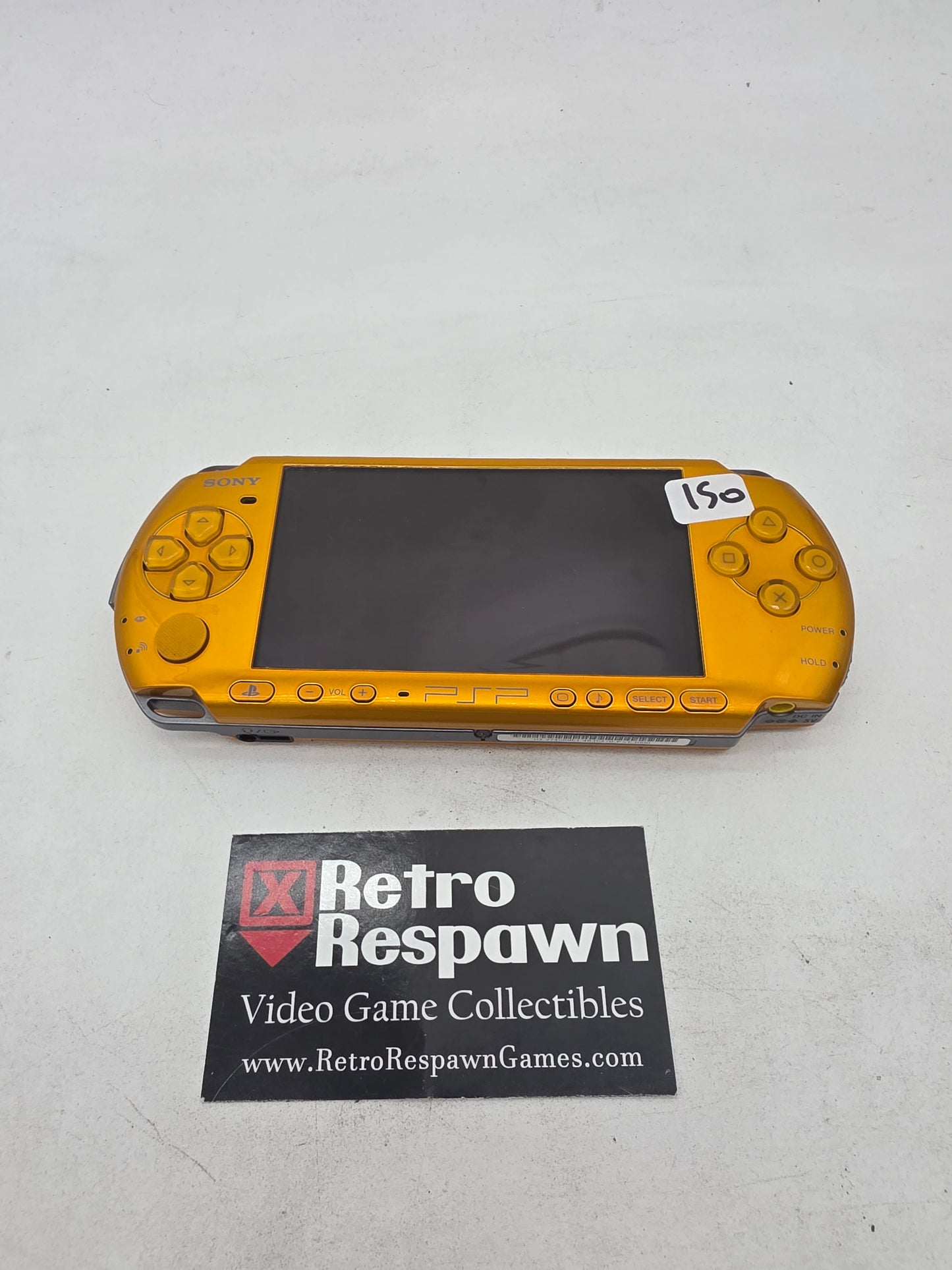 Yellow PSP-3000 - JP PSP (Console + Charger)