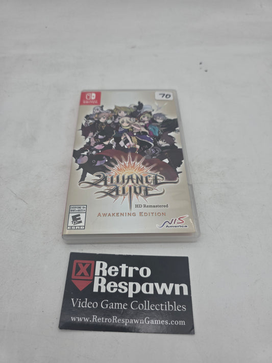 Alliance Alive HD Remastered - Nintendo Switch (Complete)