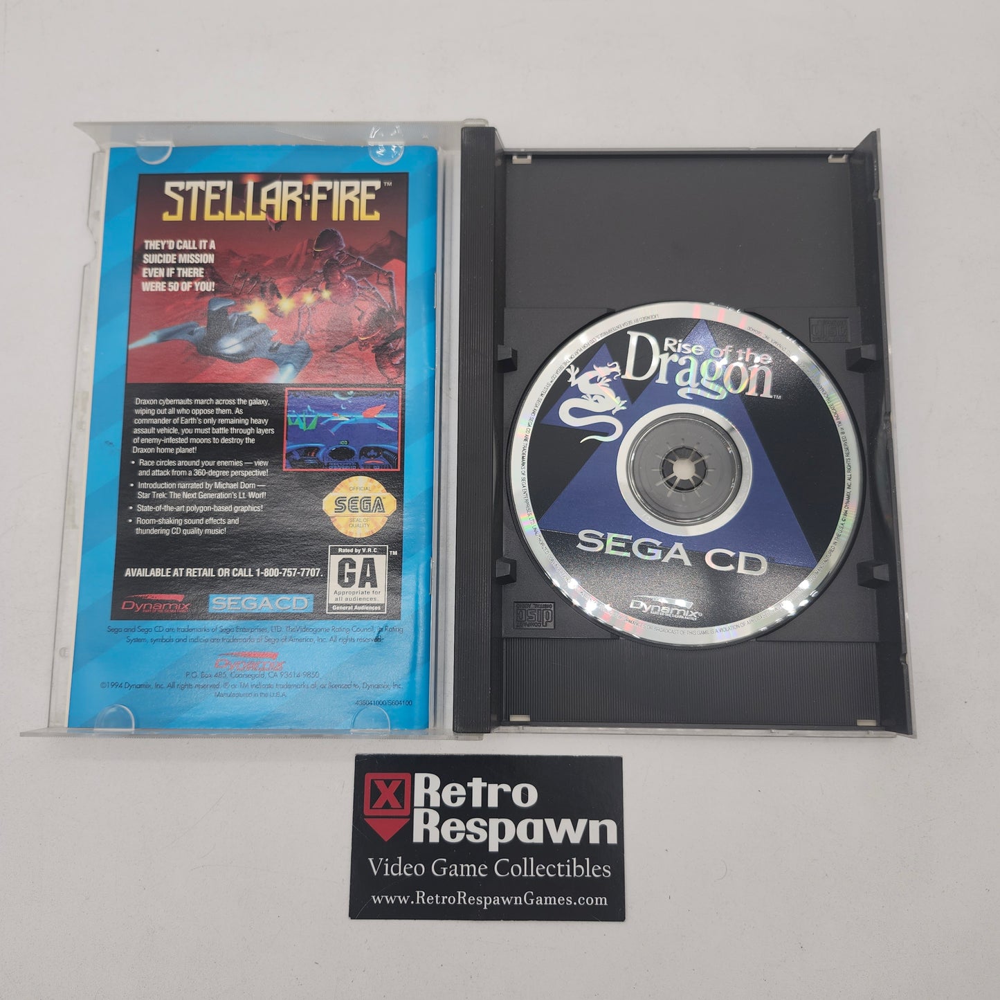 Rise of the Dragon - Sega CD (Complete)