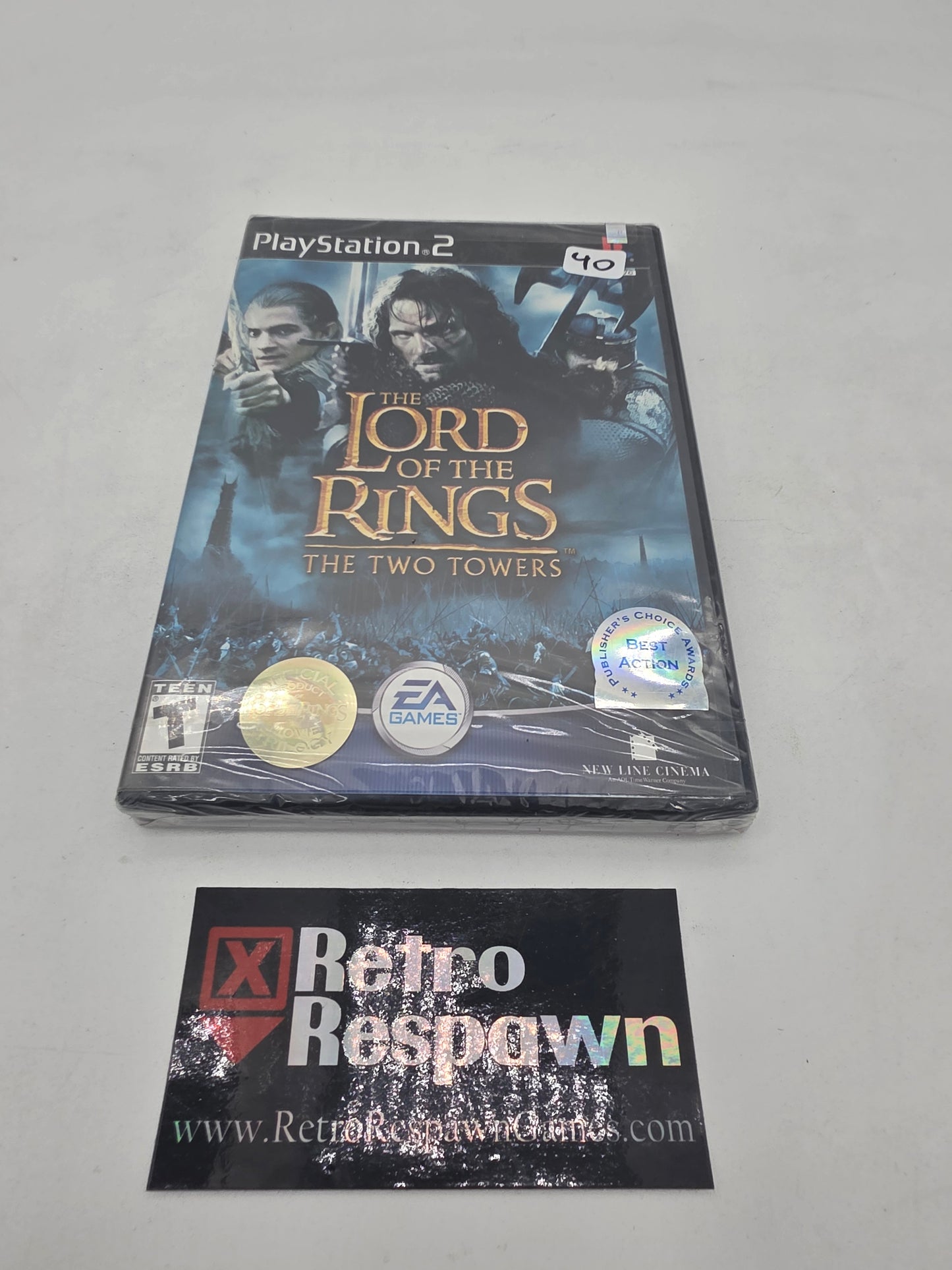 Lord of the Rings Two Towers - Playstation 2 (Sealed)