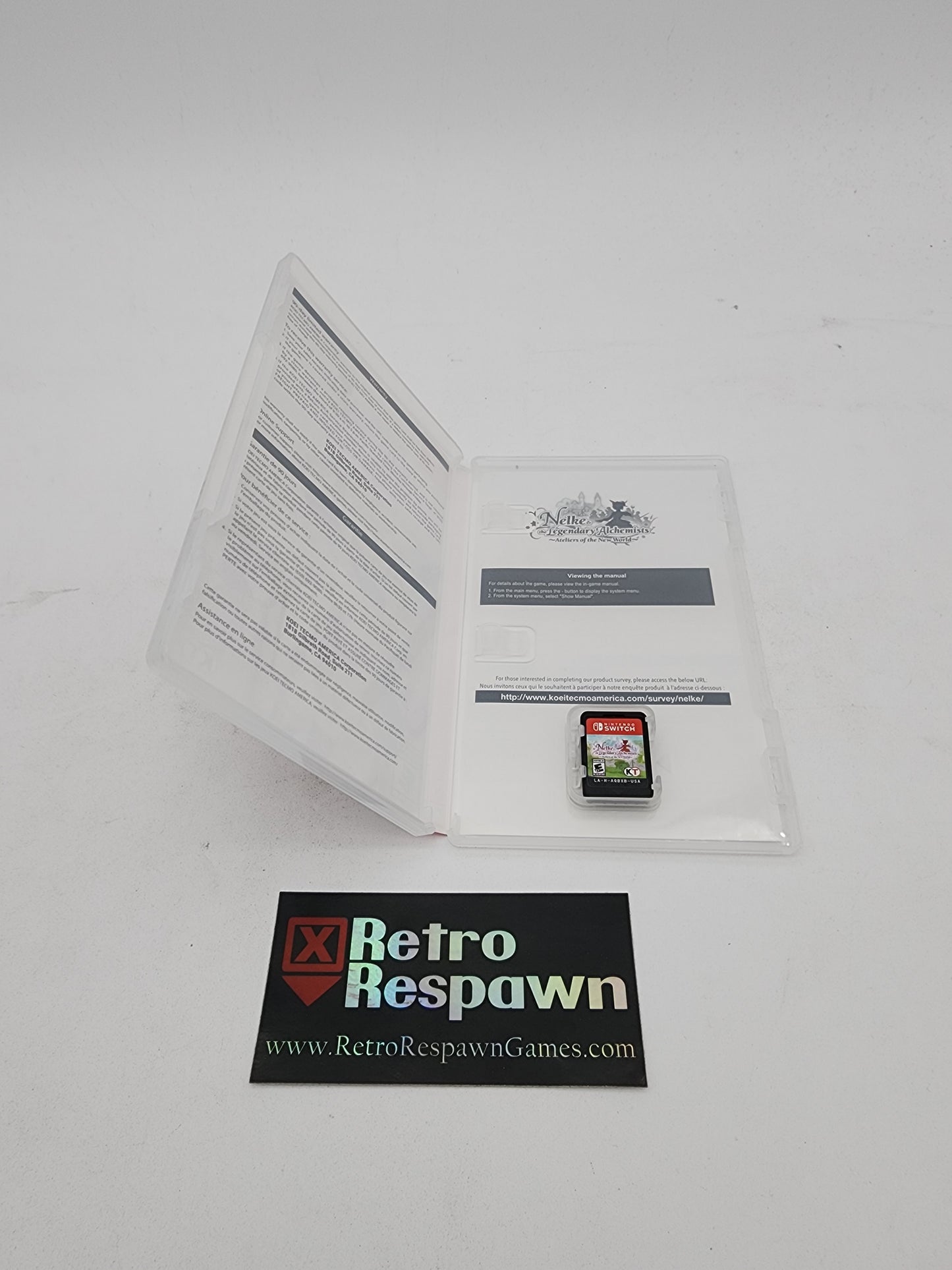 Nelke & The Legendary Alchemists: Ateliers of the New World - Nintendo Switch (Complete)