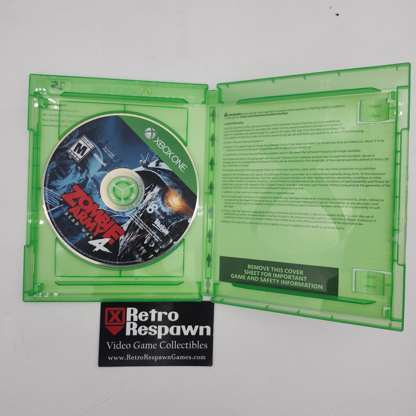 Zombie Army 4: Dead War - Xbox One (Complete)