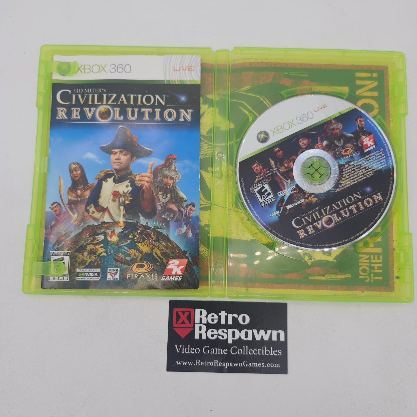 Civilization Revolution - Xbox 360 (Complete)