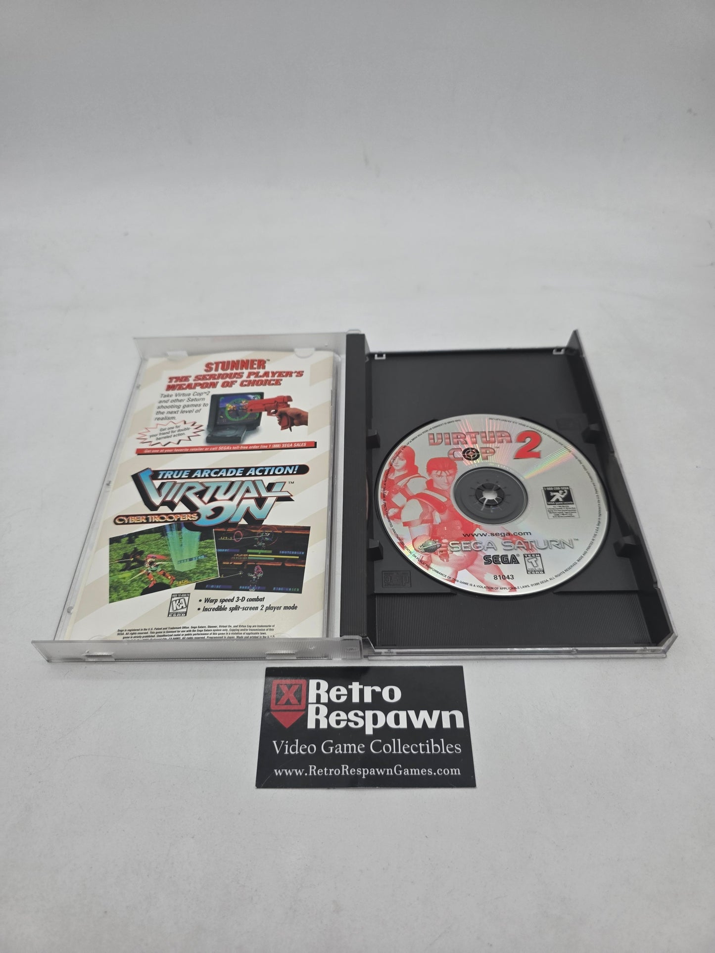 Virtua Cop 2 - Sega Saturn (Complete)