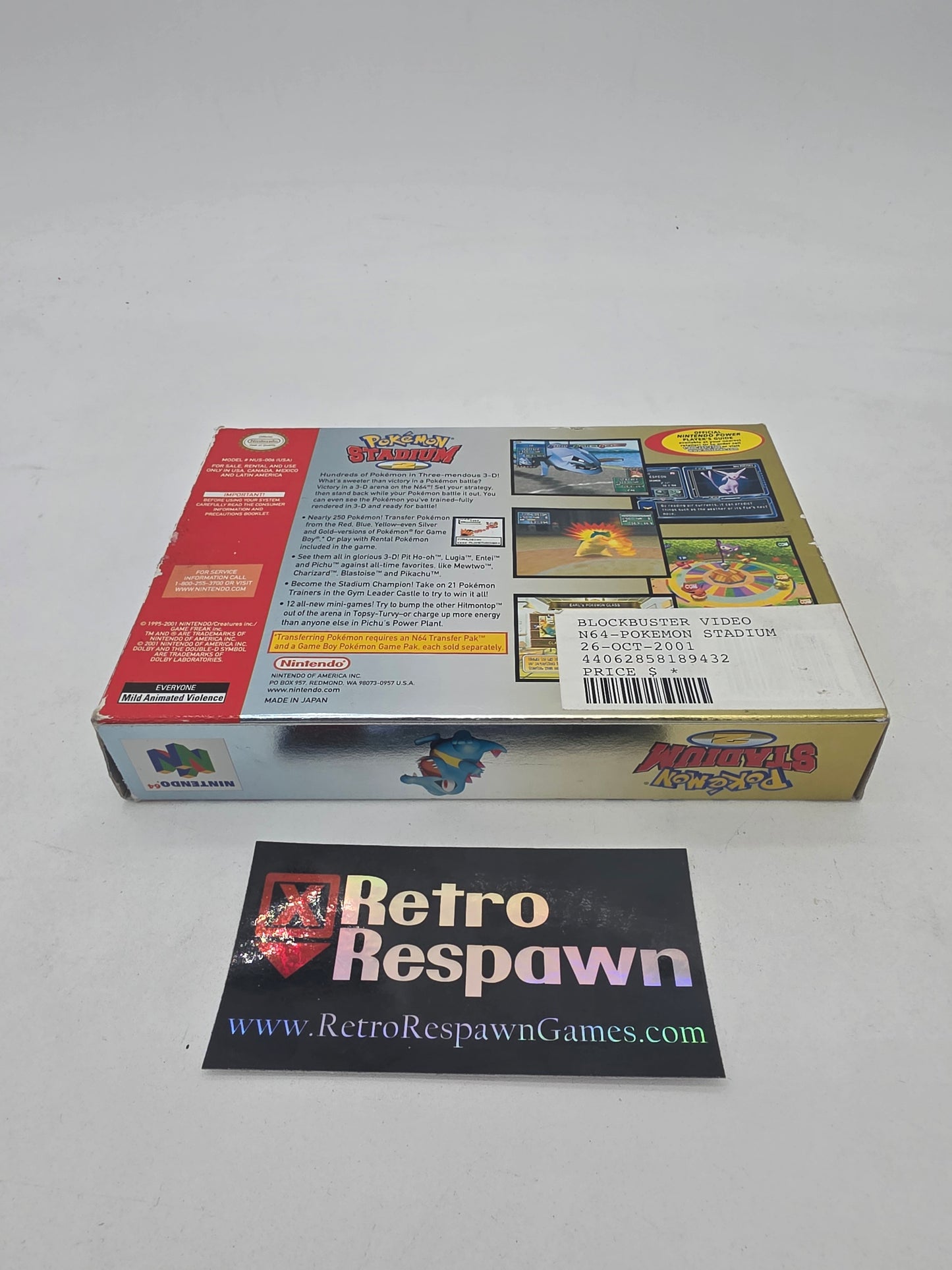 Pokemon Stadium 2 - Nintendo 64 (Complete)
