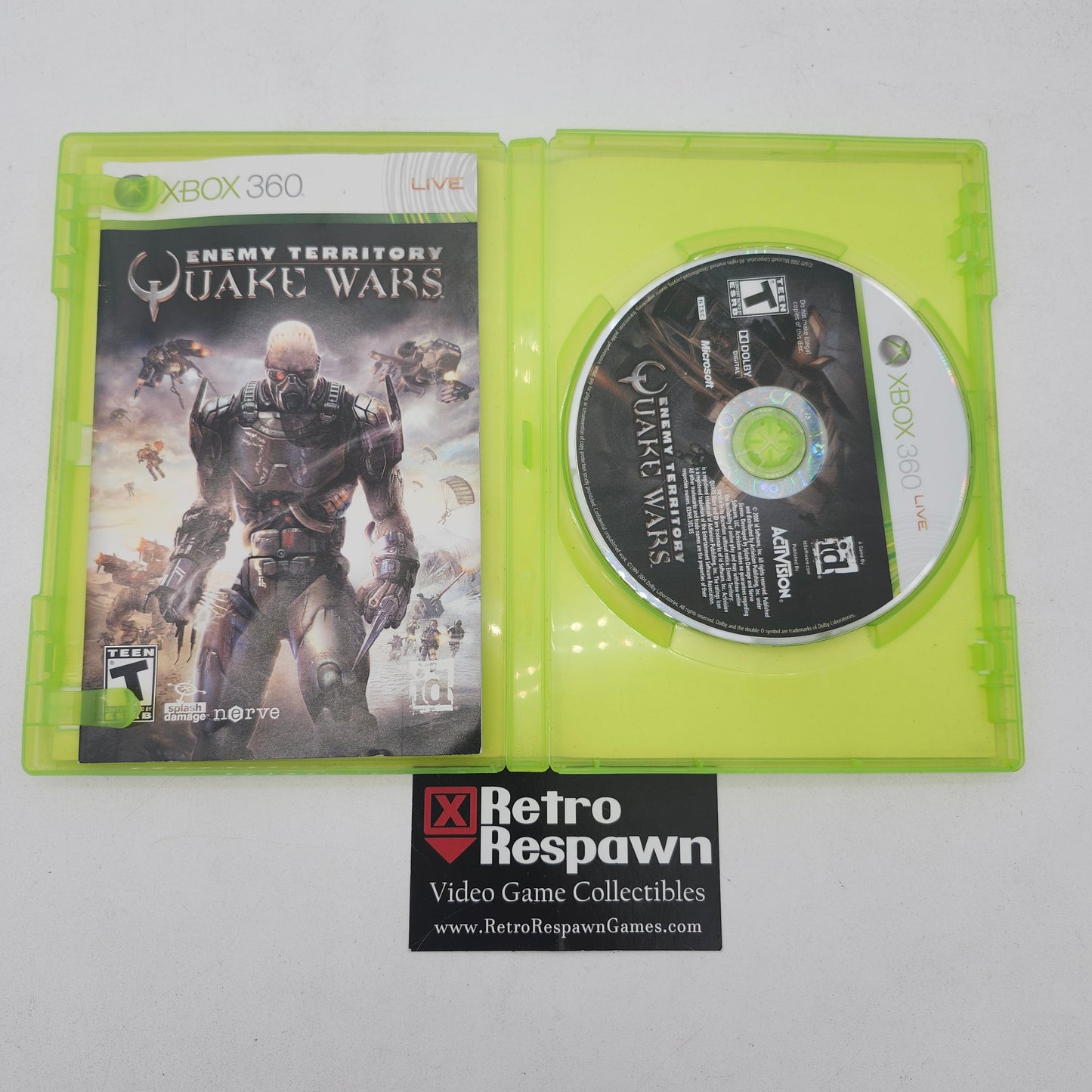 Enemy Territory Quake Wars - Xbox 360 (Complete)