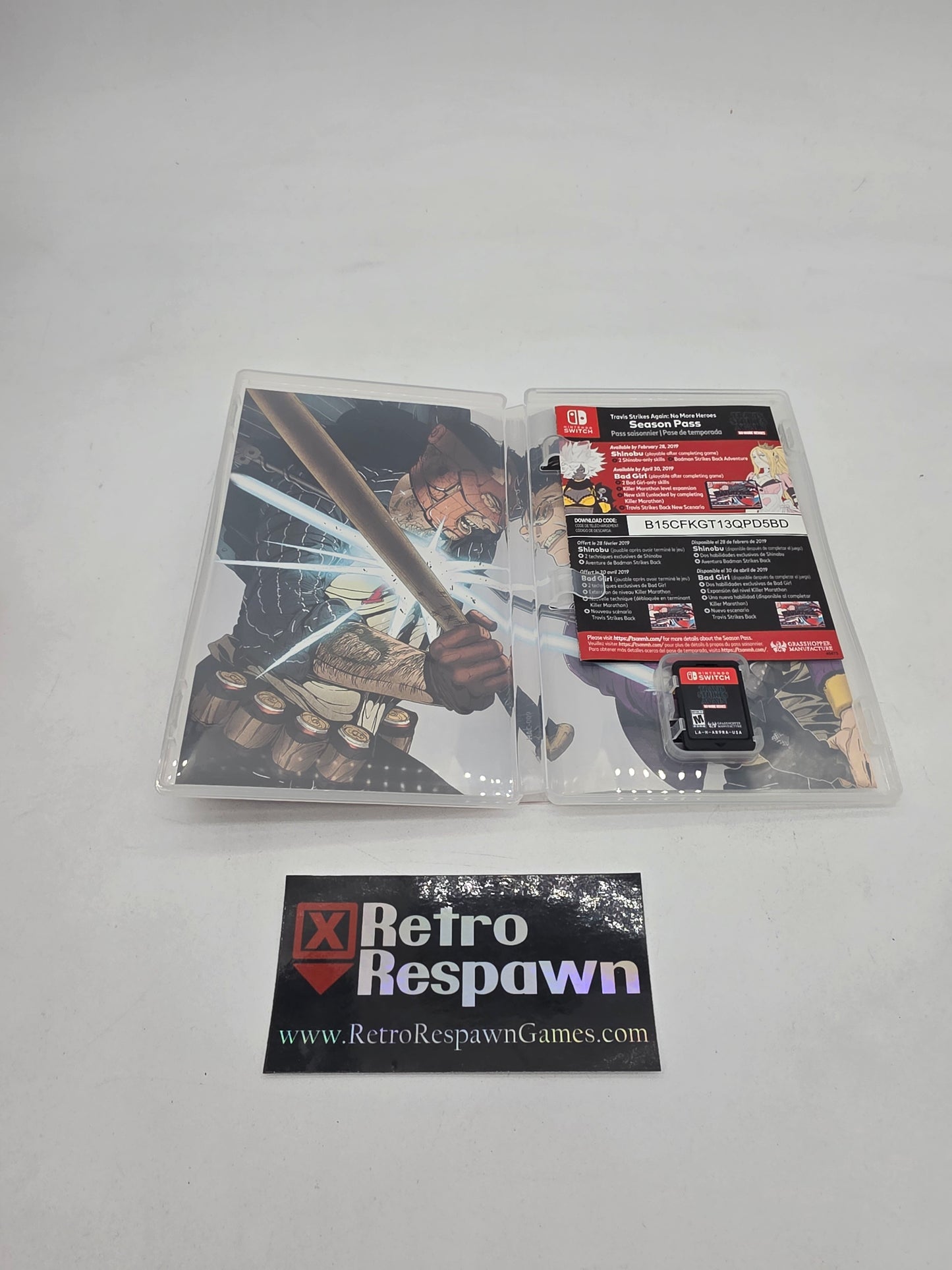 Travis Strikes Again: No More Heroes - Nintendo Switch (Complete)