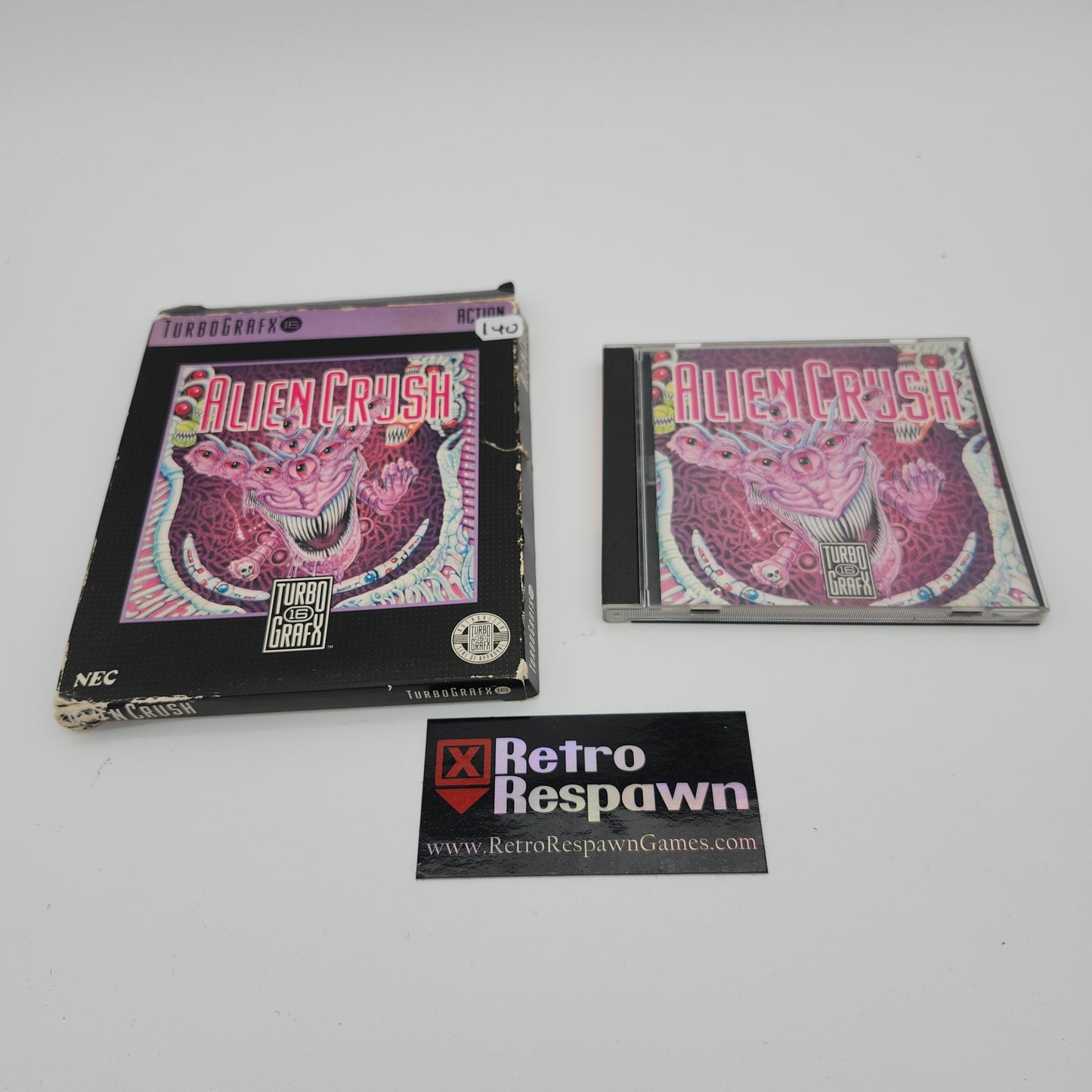 Alien Crush - TurboGrafx-16 (Complete)