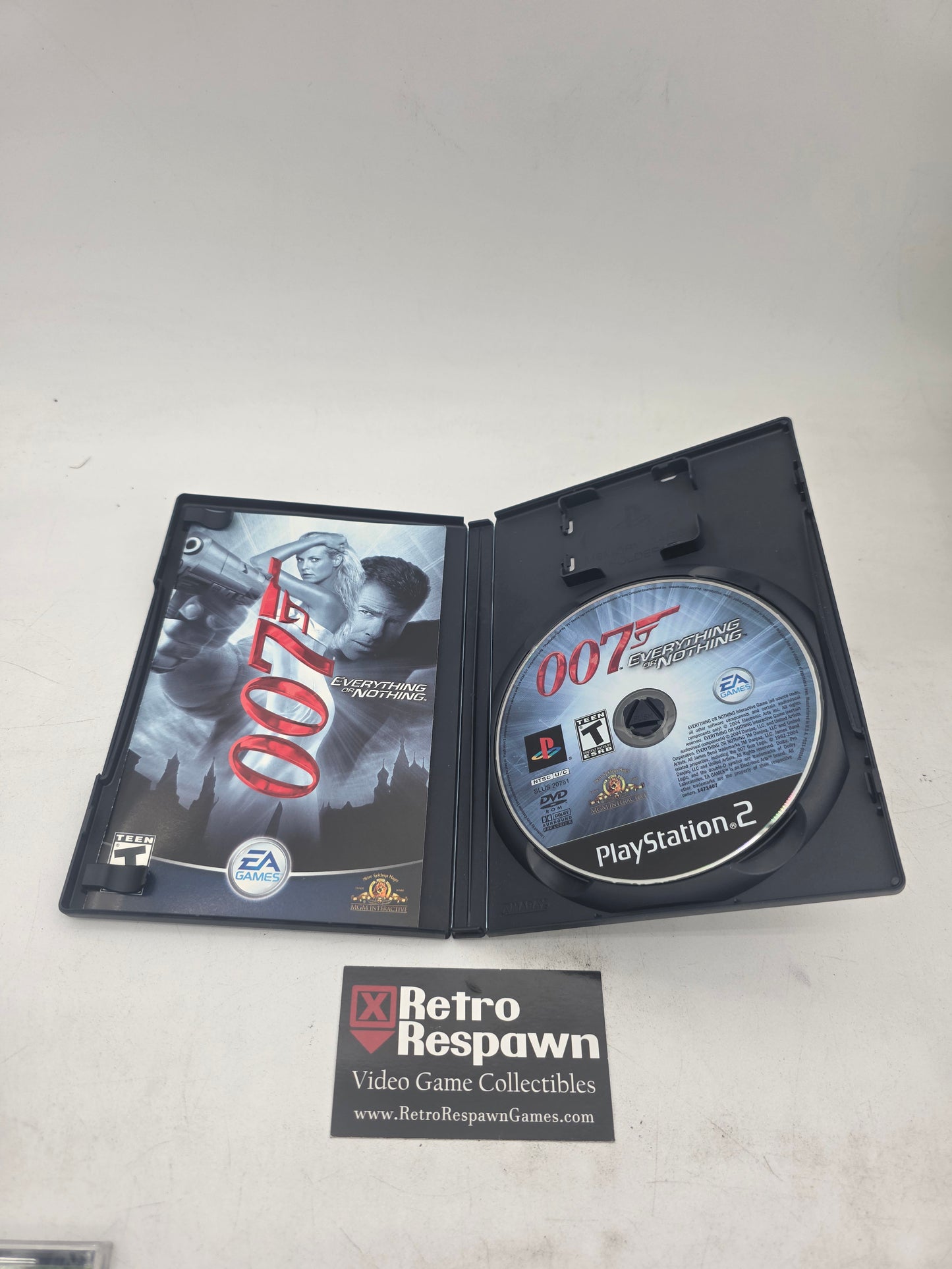 007 Everything or Nothing - Playstation 2 (Complete)