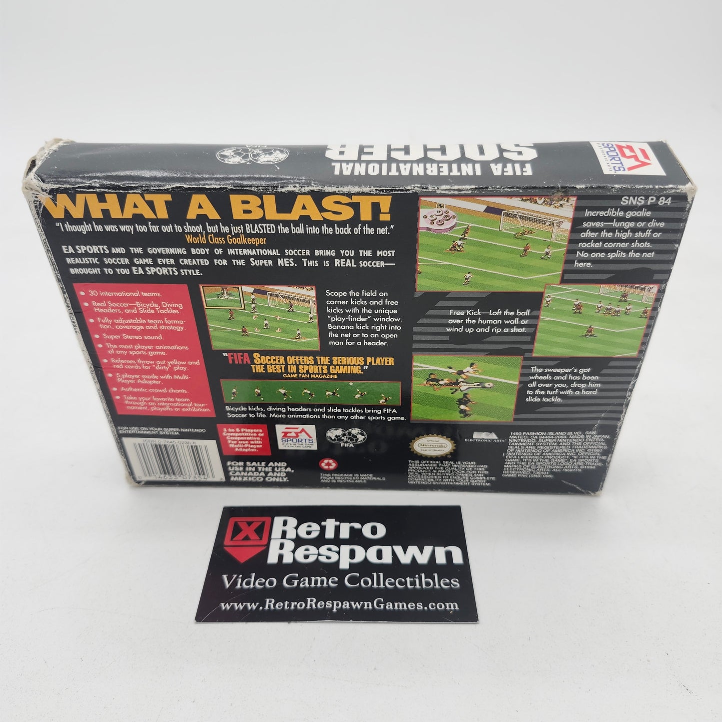 FIFA International Soccer - Super Nintendo (Missing Manual)