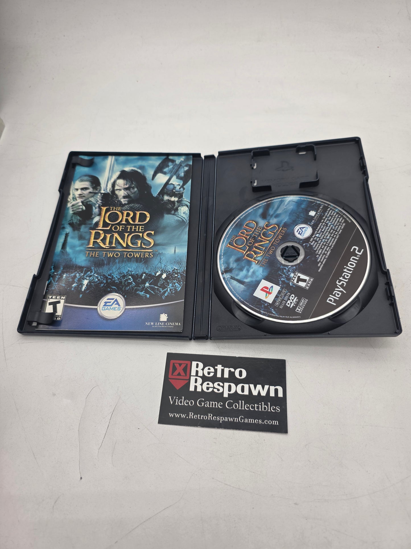 Lord of the Rings Two Towers - Playstation 2 (Complete)