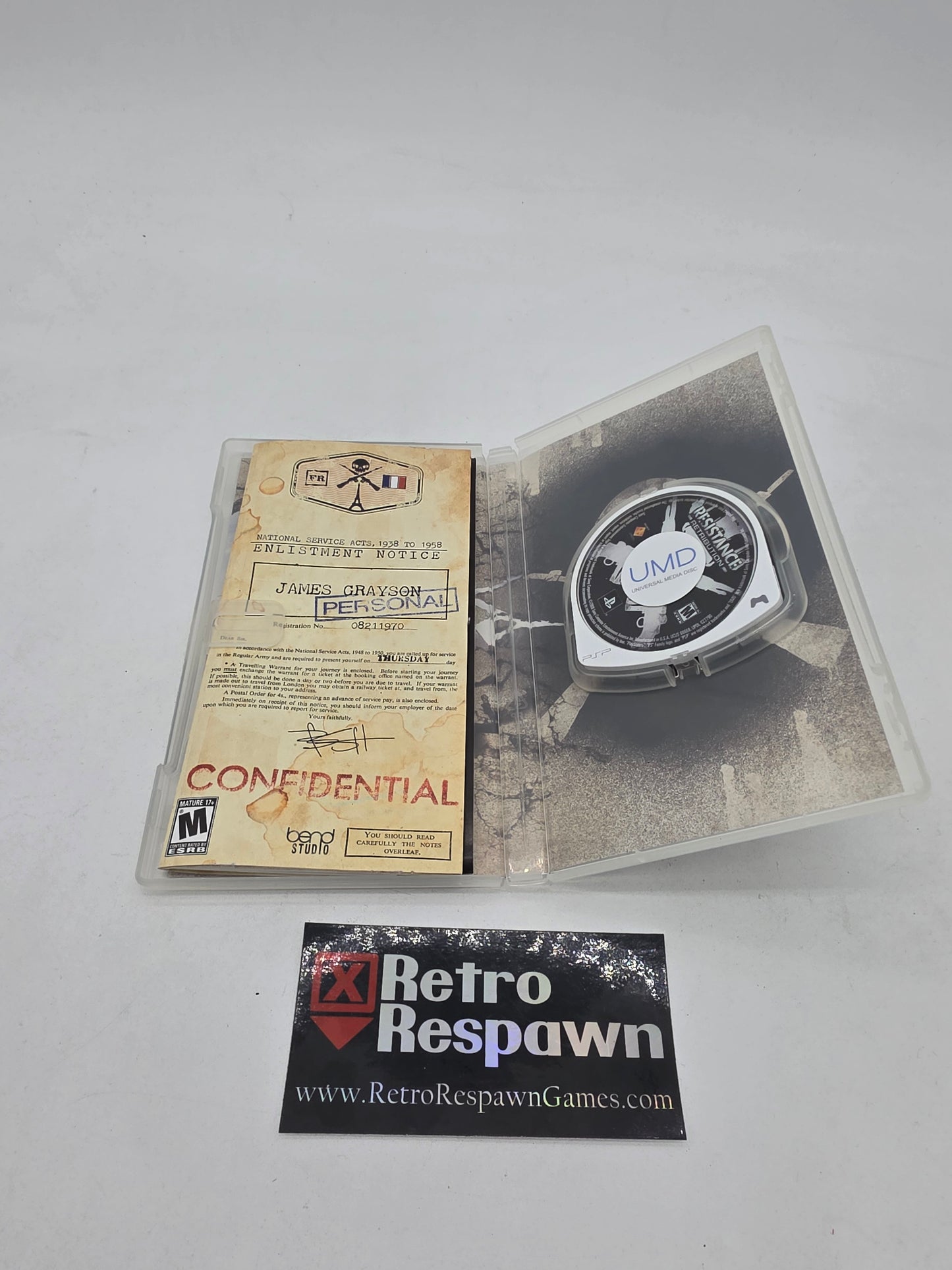 Resistance: Retribution - PSP (Complete)