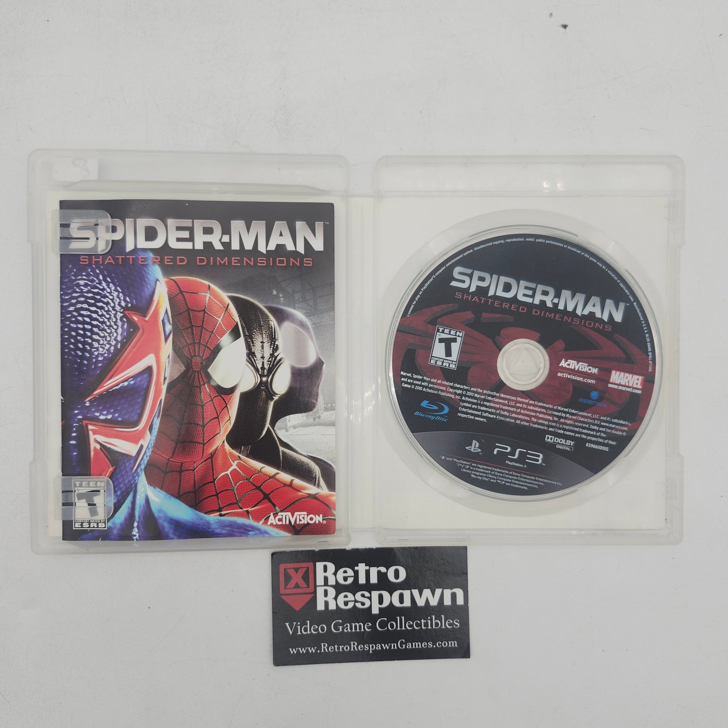 Spiderman: Shattered Dimensions - Playstation 3 (Complete)
