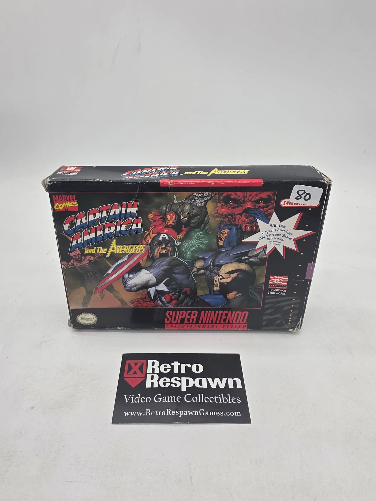 Captain America and the Avengers - Super Nintendo (Complete)