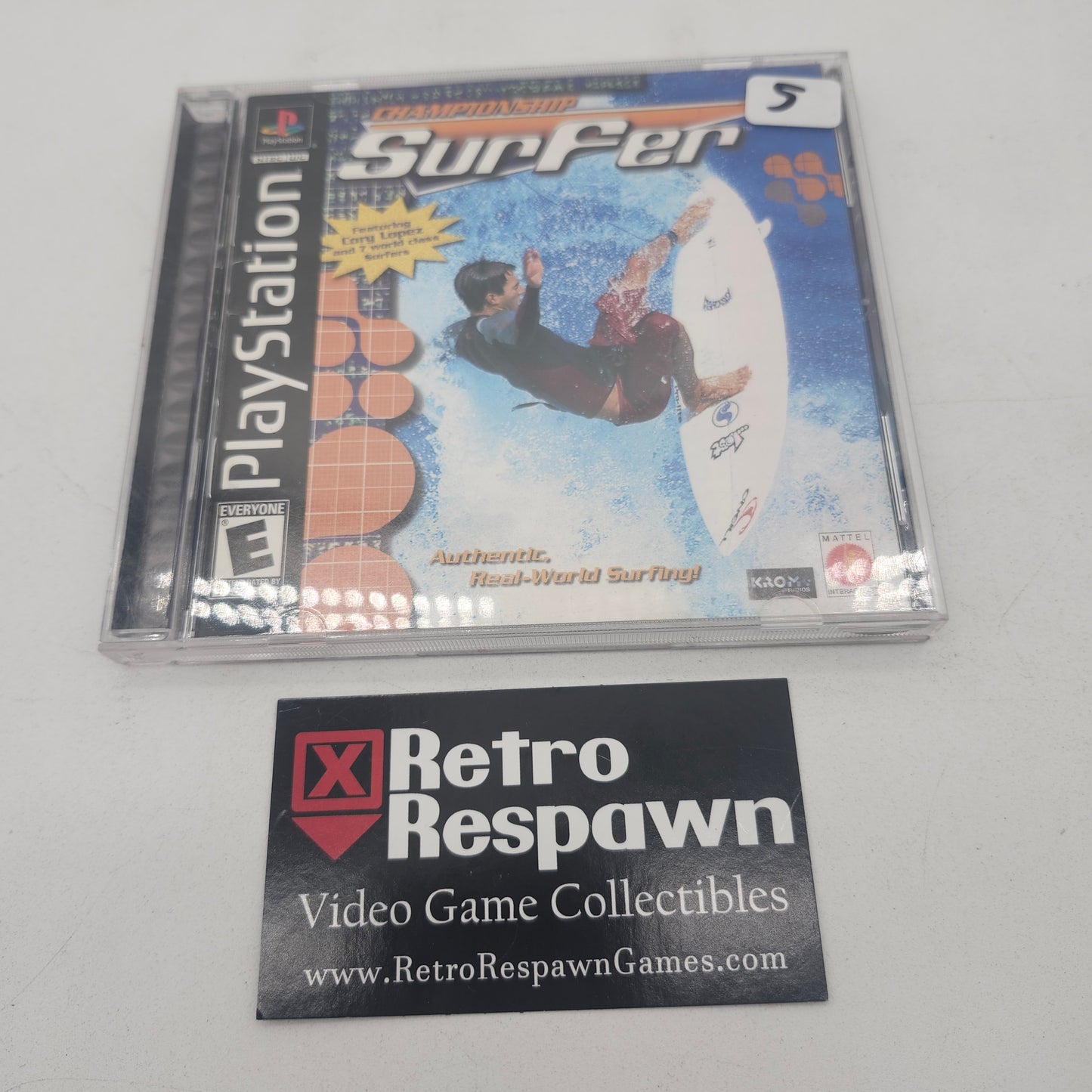 Championship Surfer - Playstation (Complete)