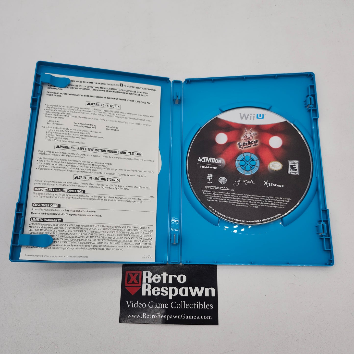 The Voice: I Want You - Wii U (Complete)