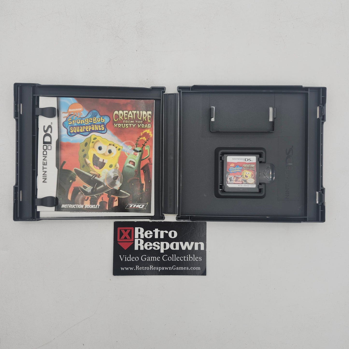 SpongeBob SquarePants Creature from Krusty Krab - Nintendo DS (Complete)
