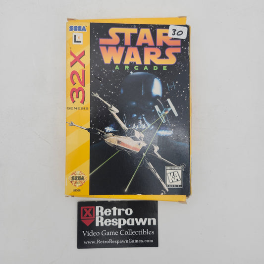 Star Wars Arcade - Sega 32X (Complete)