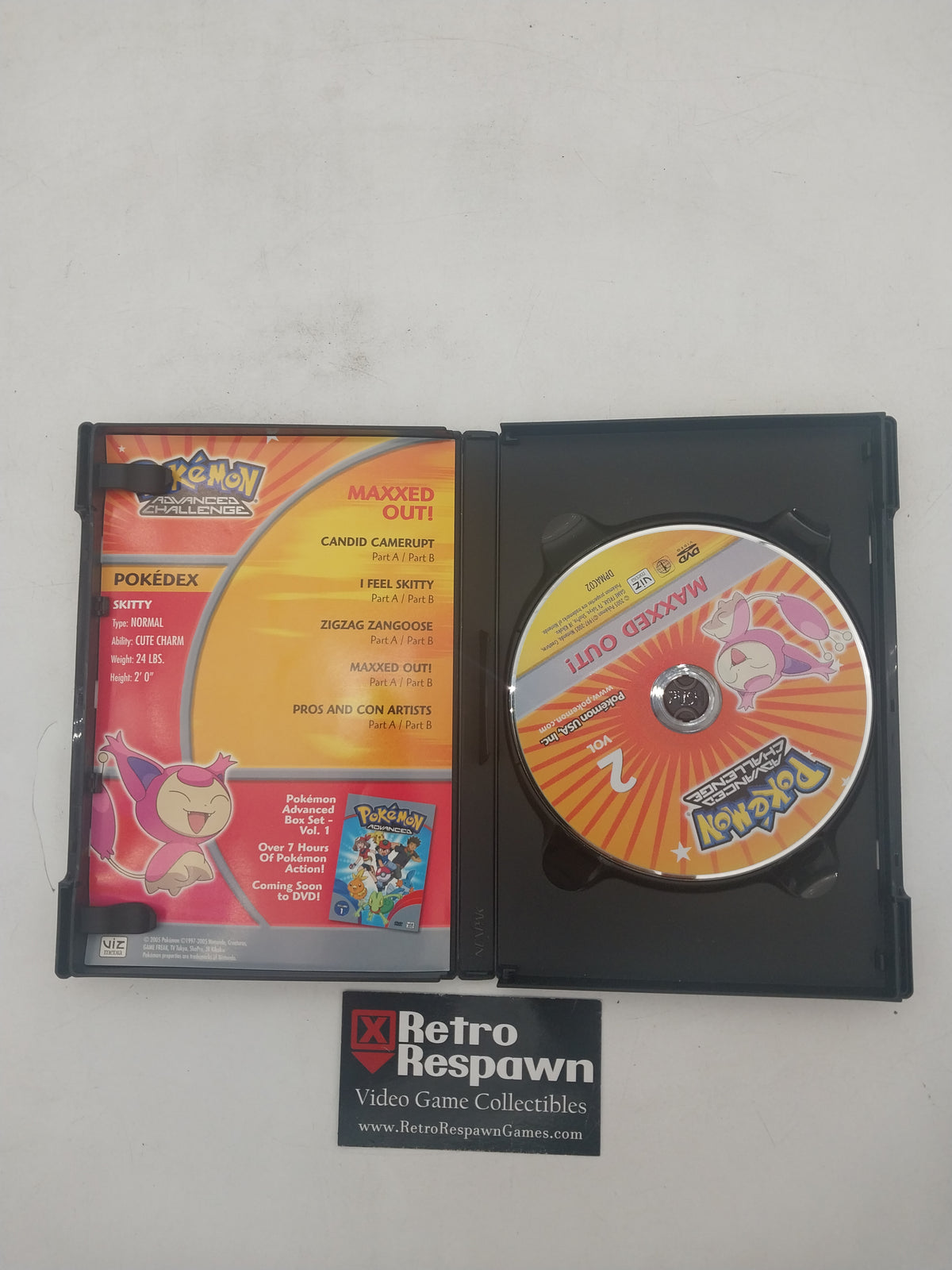 Pokemon Advanced Challenge Vol 2 - DVD (Complete)