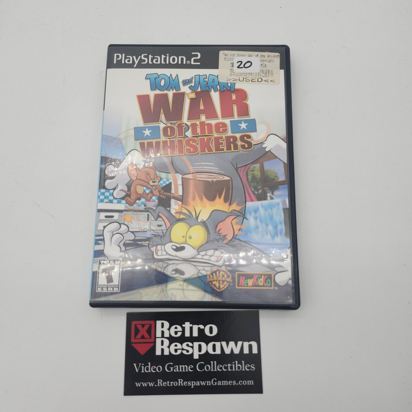 Tom and Jerry War of Whiskers - Playstation 2 (Complete)
