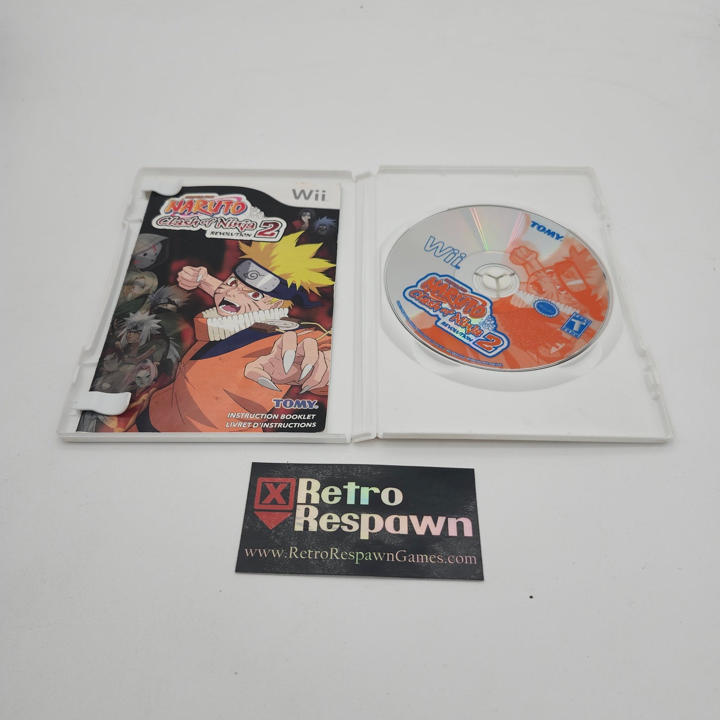 Naruto Clash of Ninja Revolution 2 - Wii (Complete)