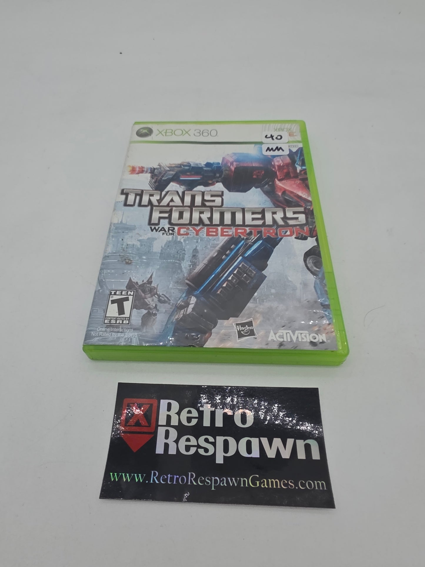 Transformers: War for Cybertron - Xbox 360 (Missing Manual)