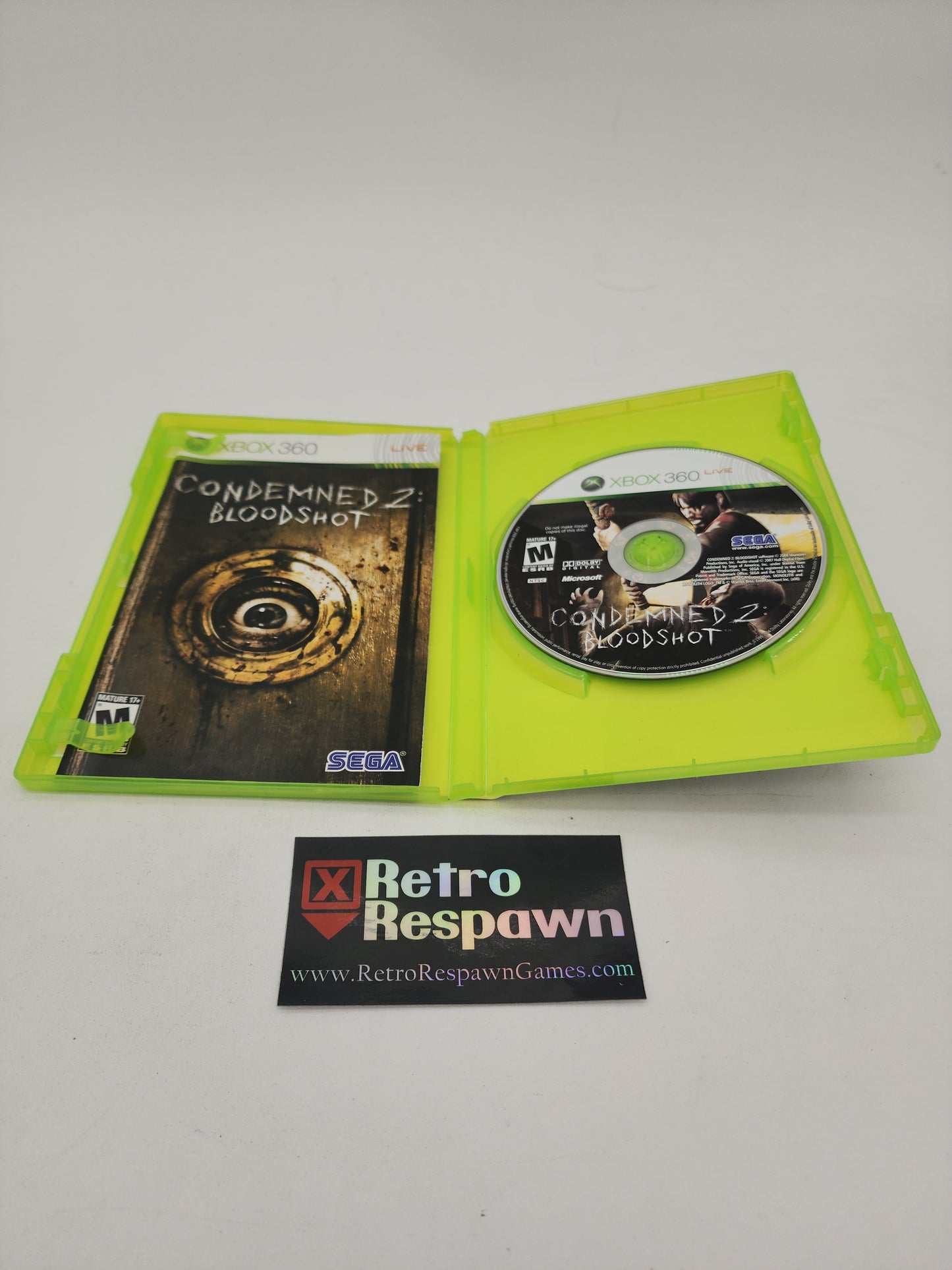 Condemned 2 Bloodshot - Xbox 360 (Complete)