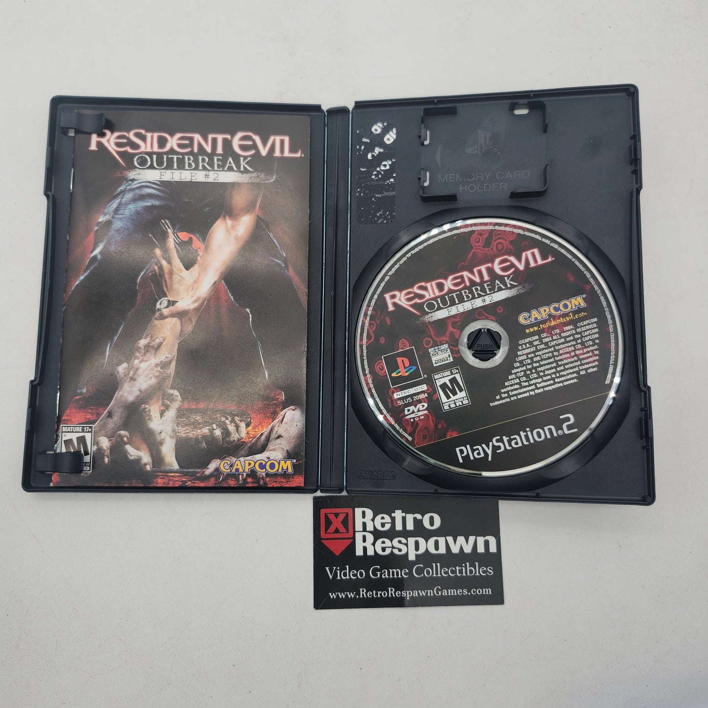 Resident Evil Outbreak File 2 - Playstation 2 (Complete)