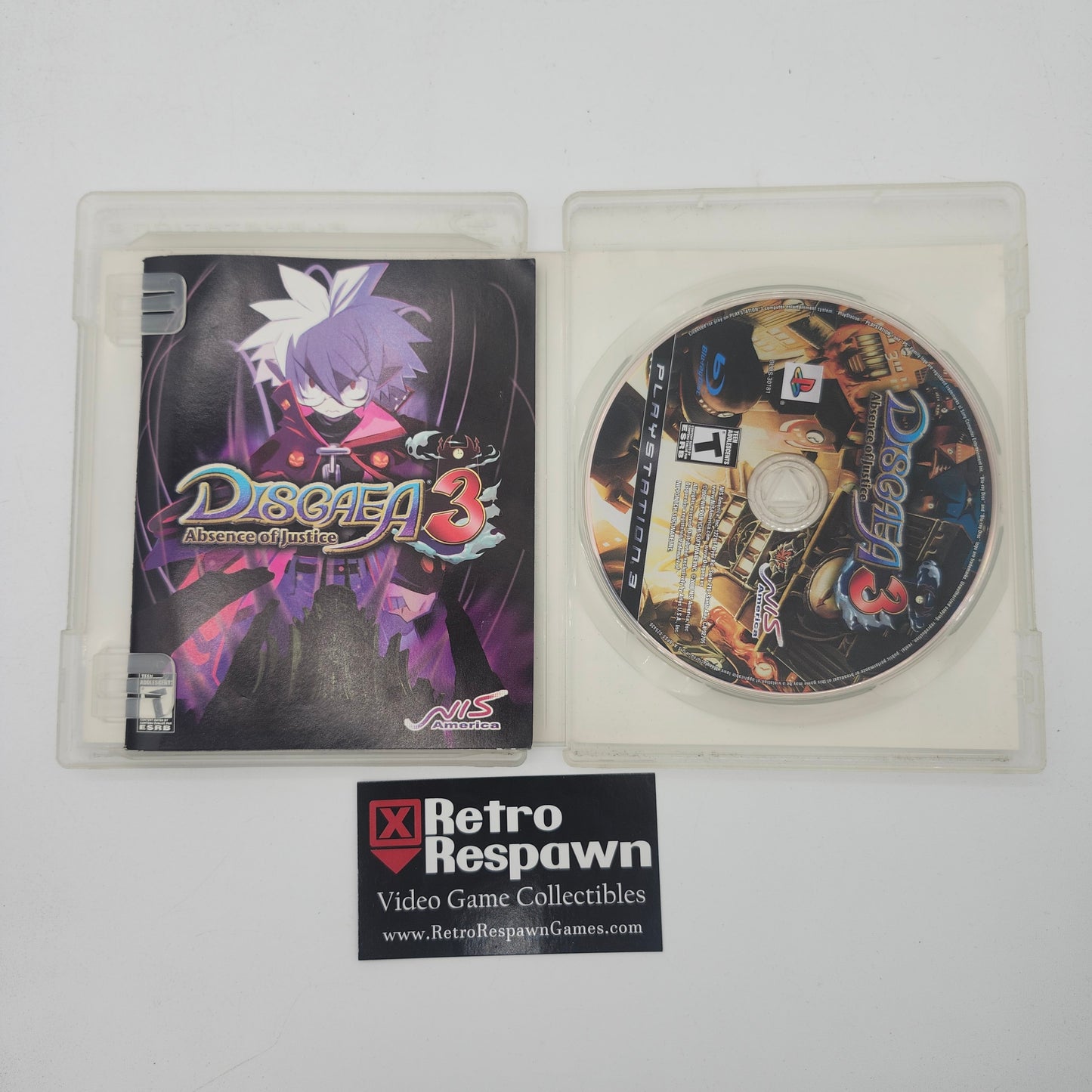 Disgaea 3 Absense of Justice - Playstation 3 (Complete)