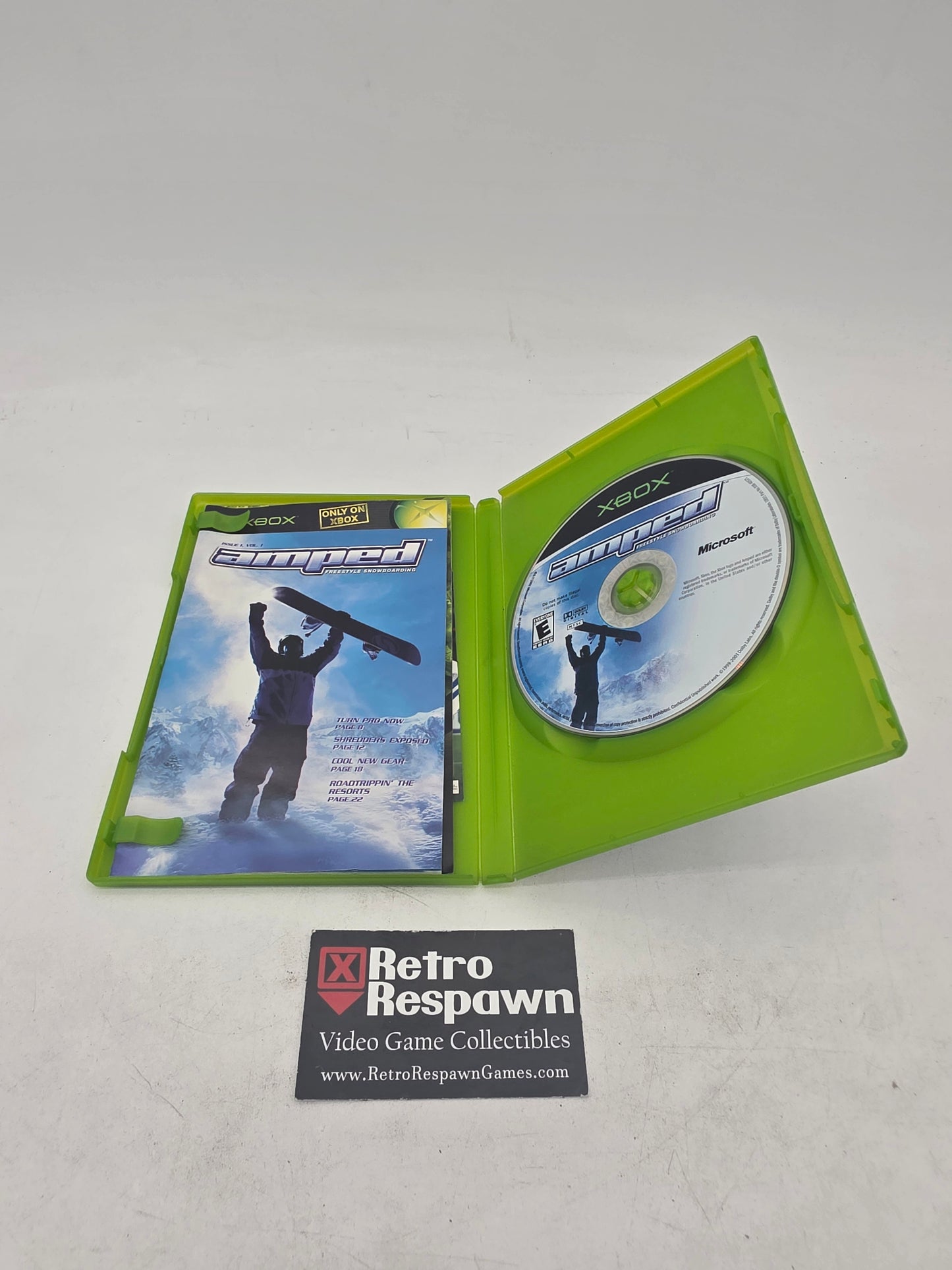 Amped Snowboarding - Xbox (Complete)