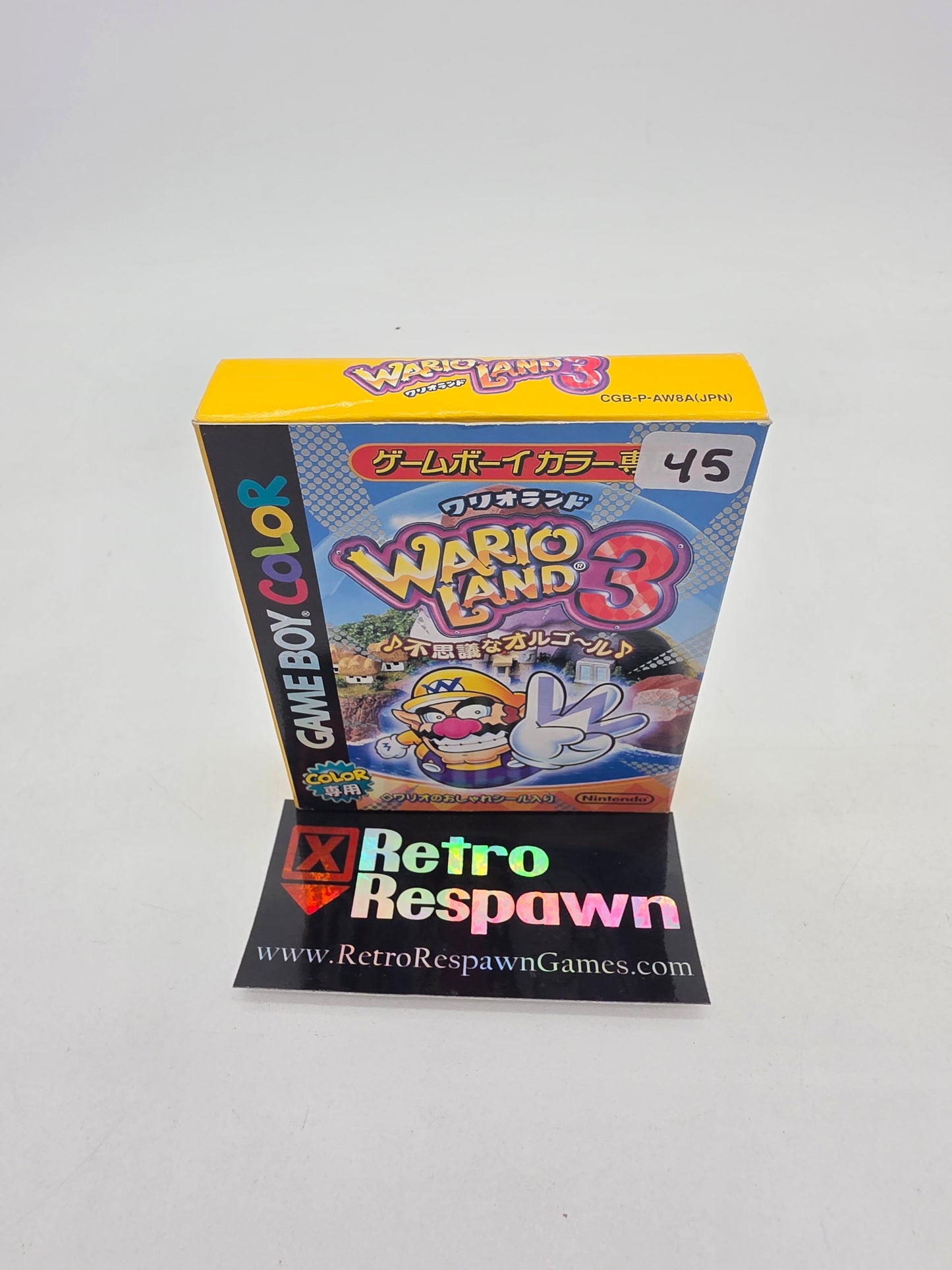 Wario Land 3 - JP GameBoy Color (Missing Manual)