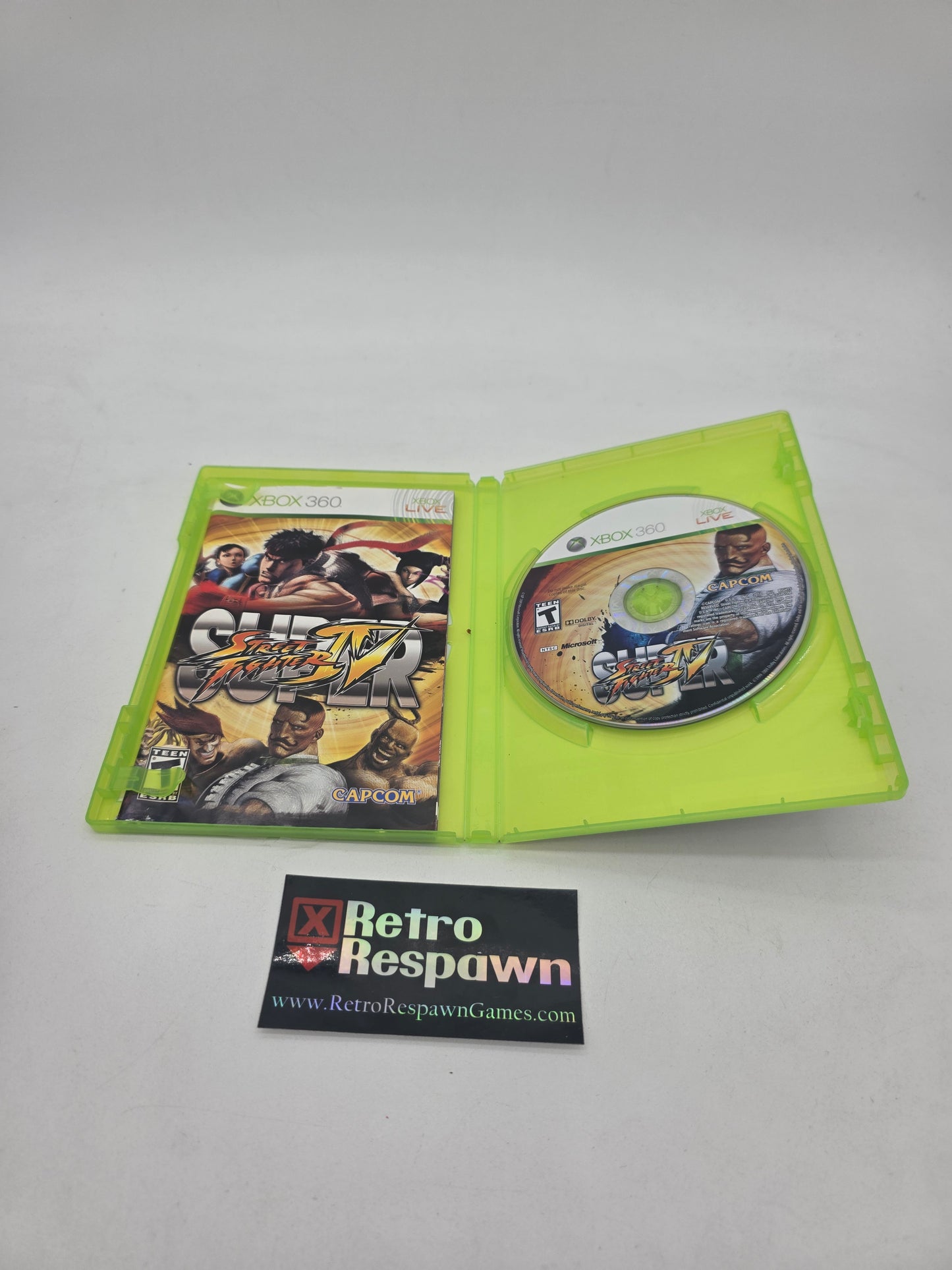 Super Street Fighter IV - Xbox 360 (Complete)