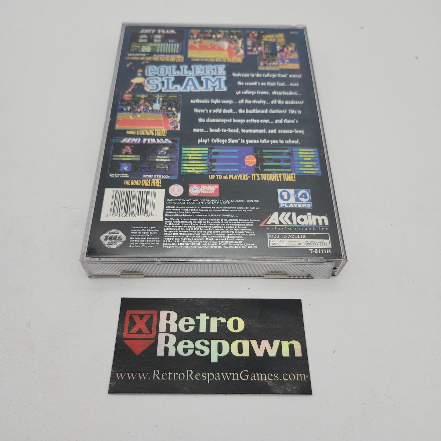 College Slam - Sega Saturn (Complete)